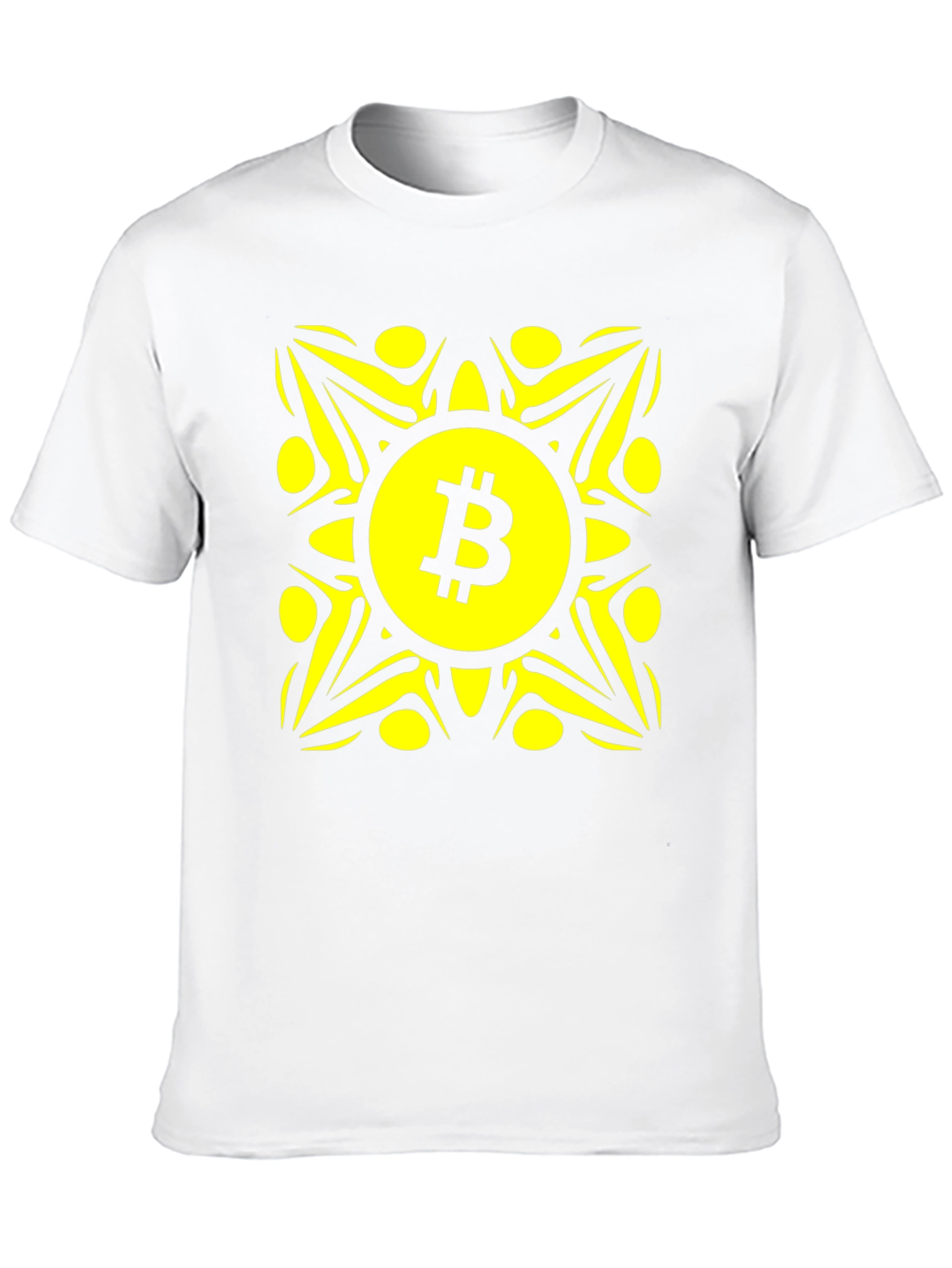 Bitcoin Mandala T-Shirt - Crypto Currency Tee