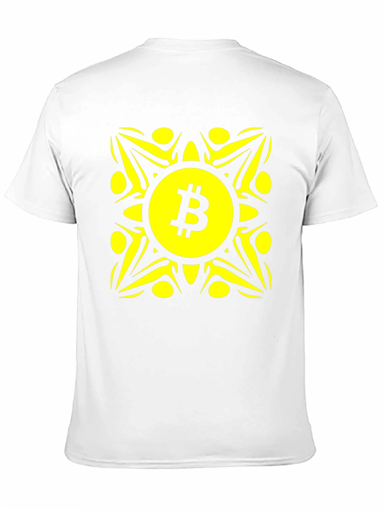 Bitcoin Mandala T-Shirt - Crypto Currency Tee
