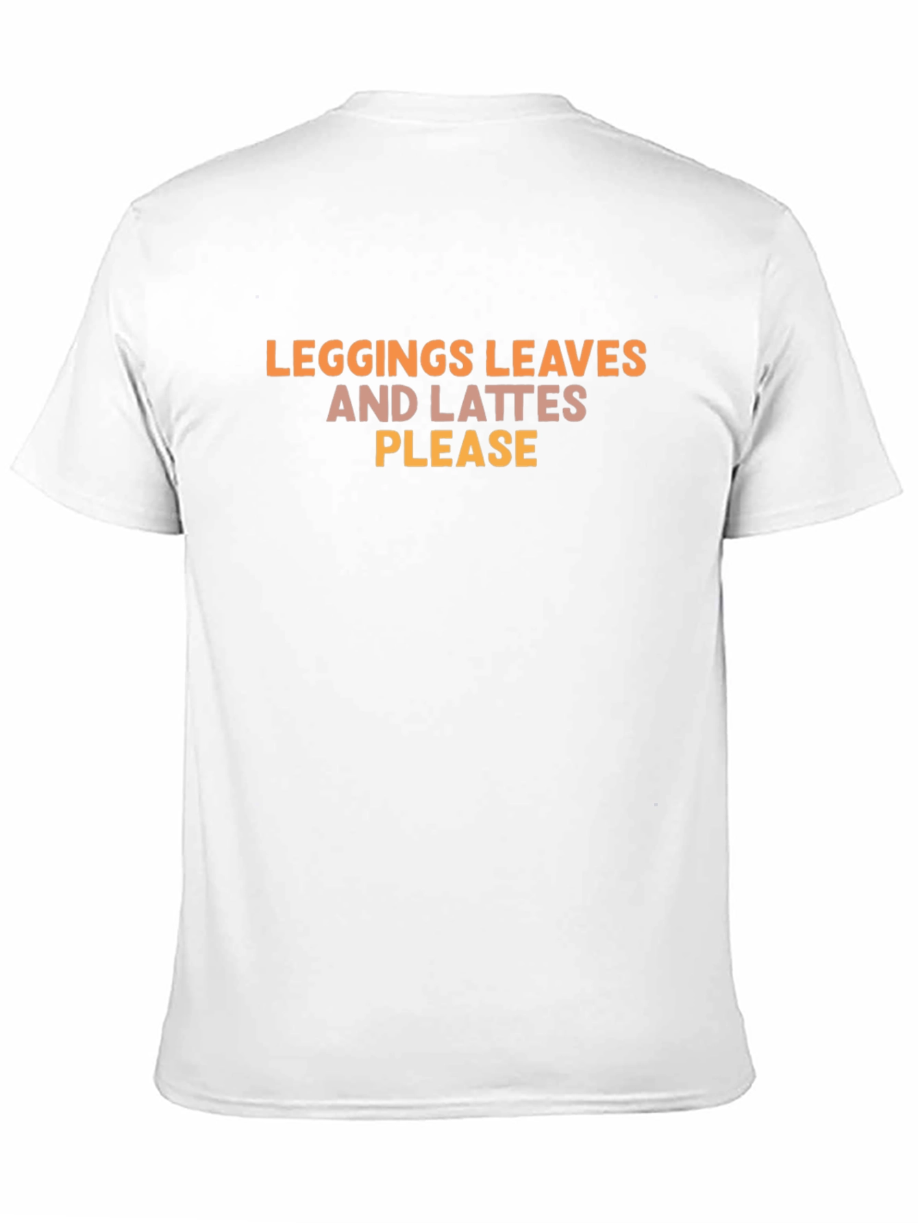 Leggings Leaves & Lattes Please Black T-Shirt