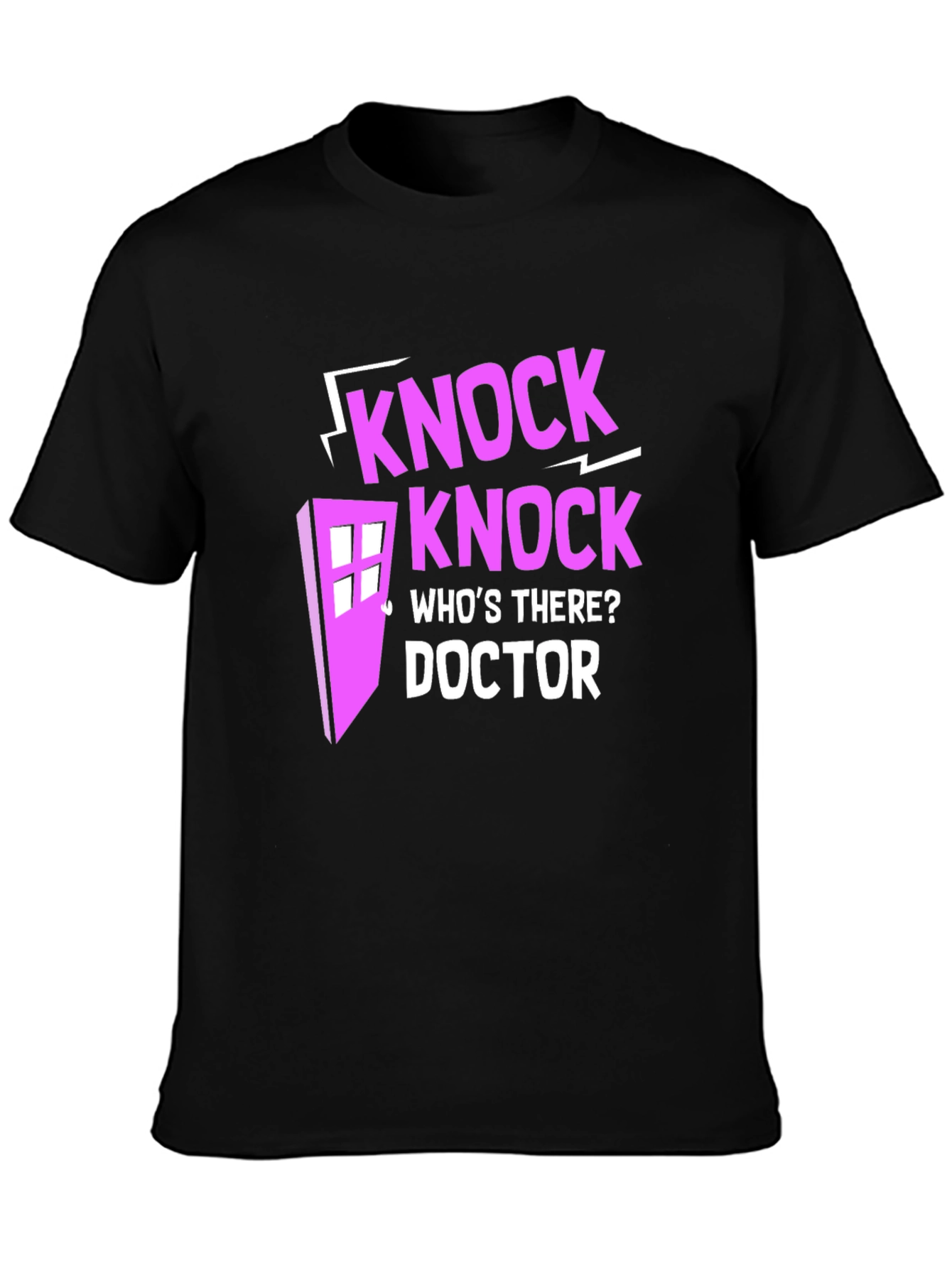 Knock Knock Whos There Doctor T-Shirt