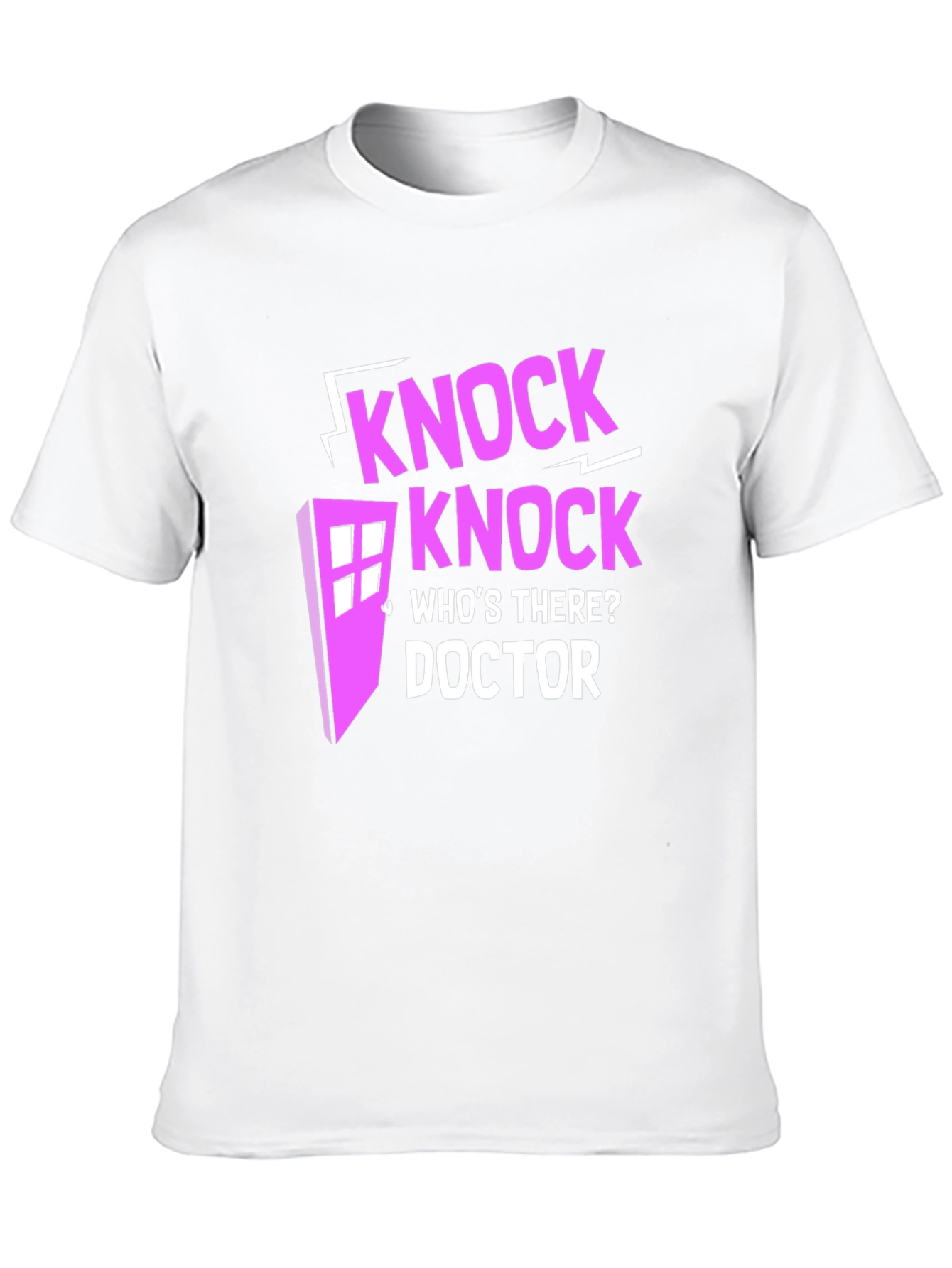 Knock Knock Whos There Doctor T-Shirt