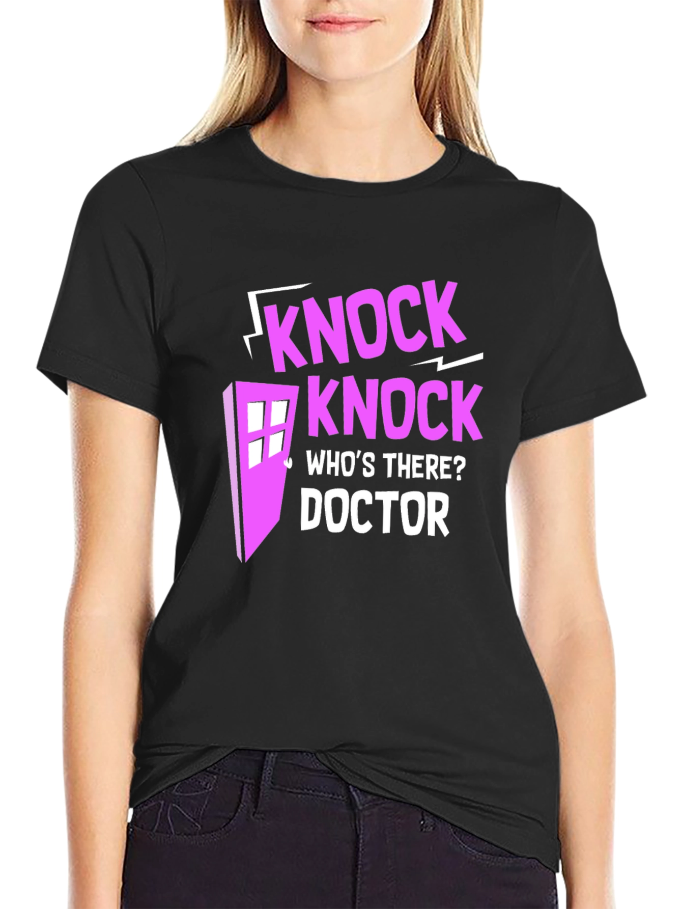 Knock Knock Whos There Doctor T-Shirt