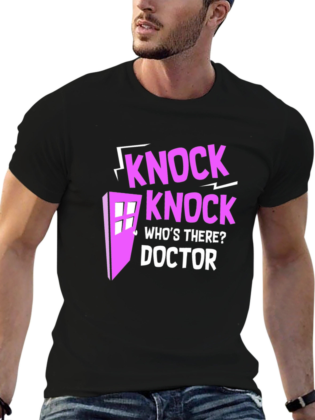 Knock Knock Whos There Doctor T-Shirt