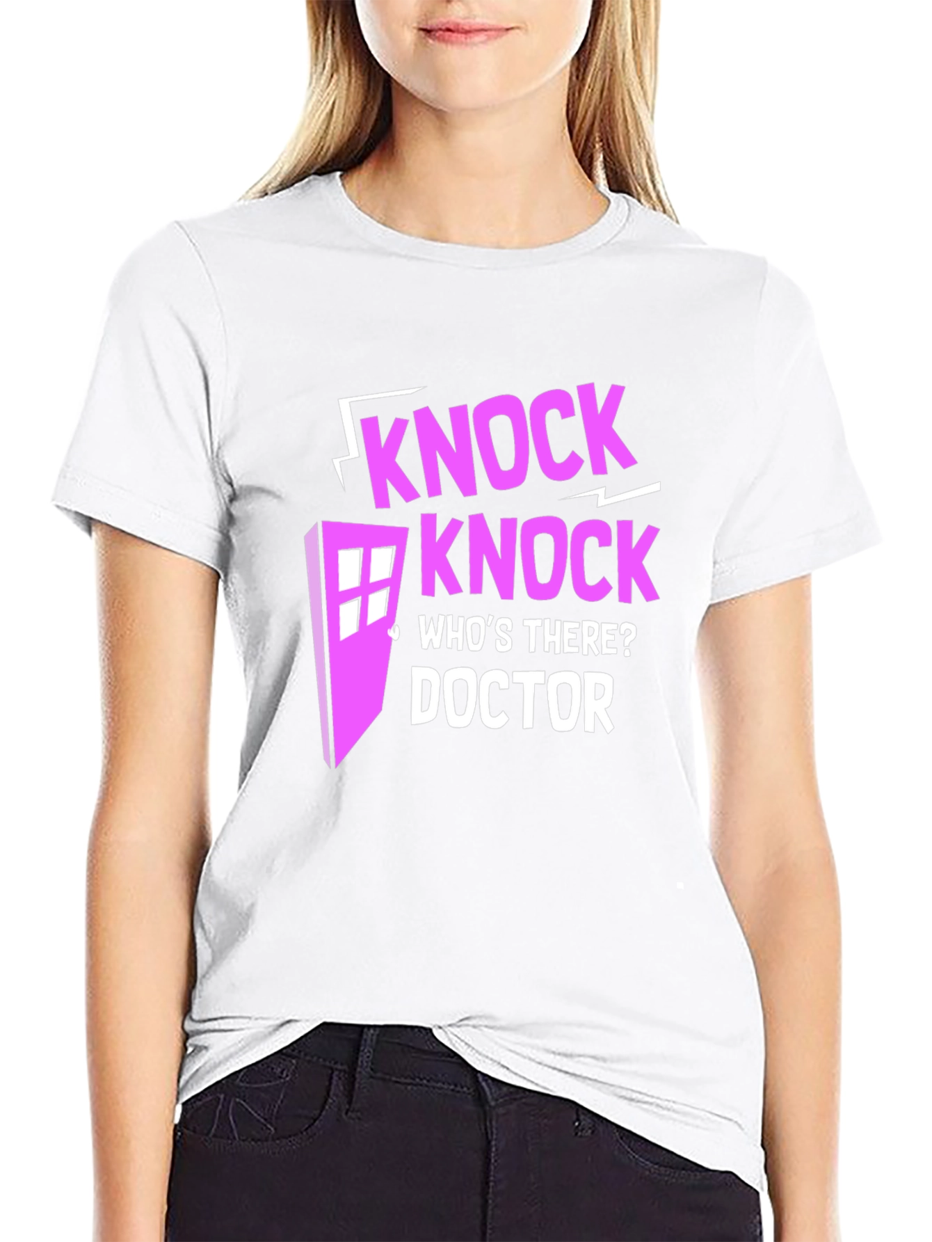 Knock Knock Whos There Doctor T-Shirt