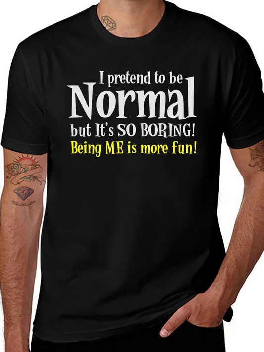 Funny Normal Graphic T-Shirt