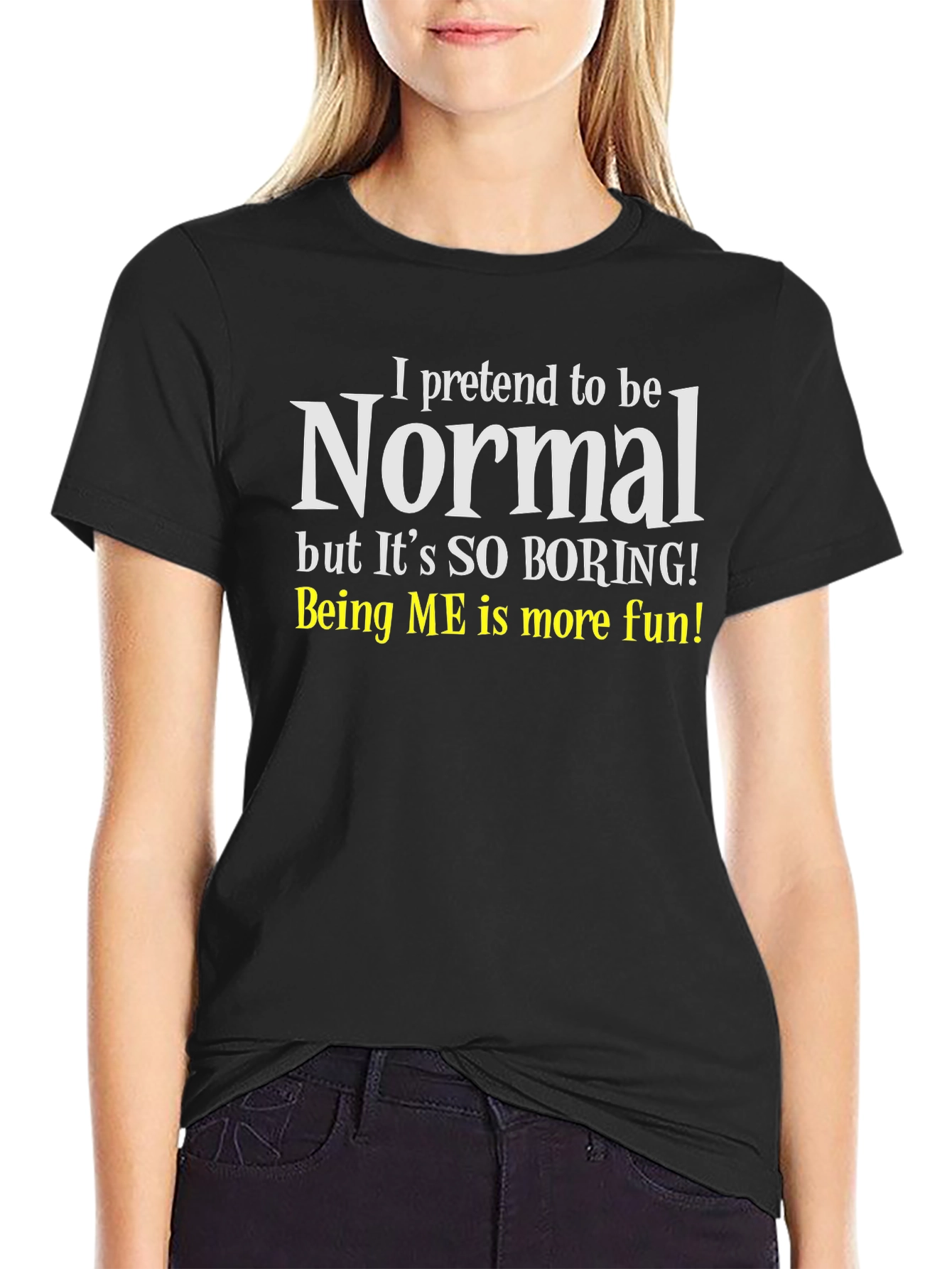 Funny Normal Graphic T-Shirt