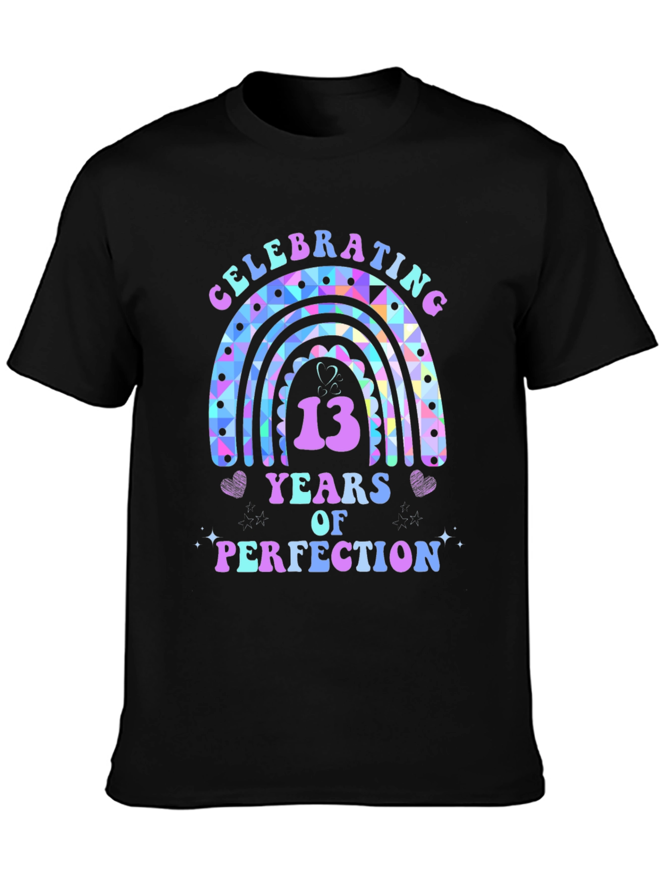 Celebrating 13 Years Rainbow Tee