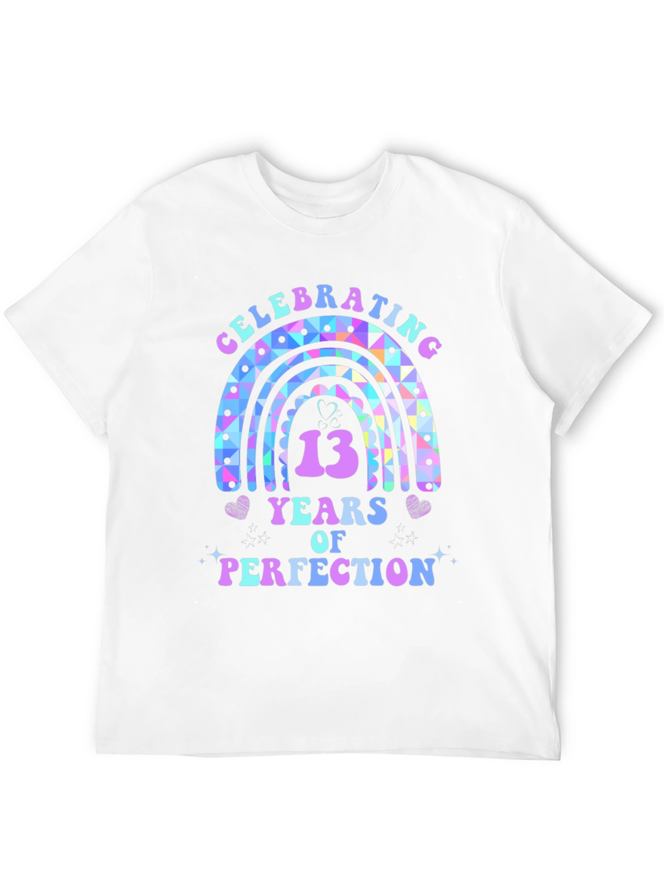 Celebrating 13 Years Rainbow Tee