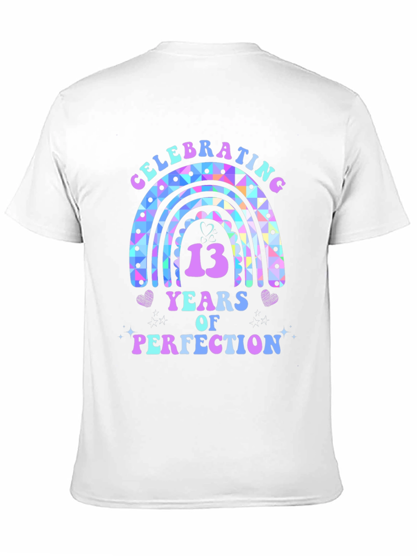 Celebrating 13 Years Rainbow Tee