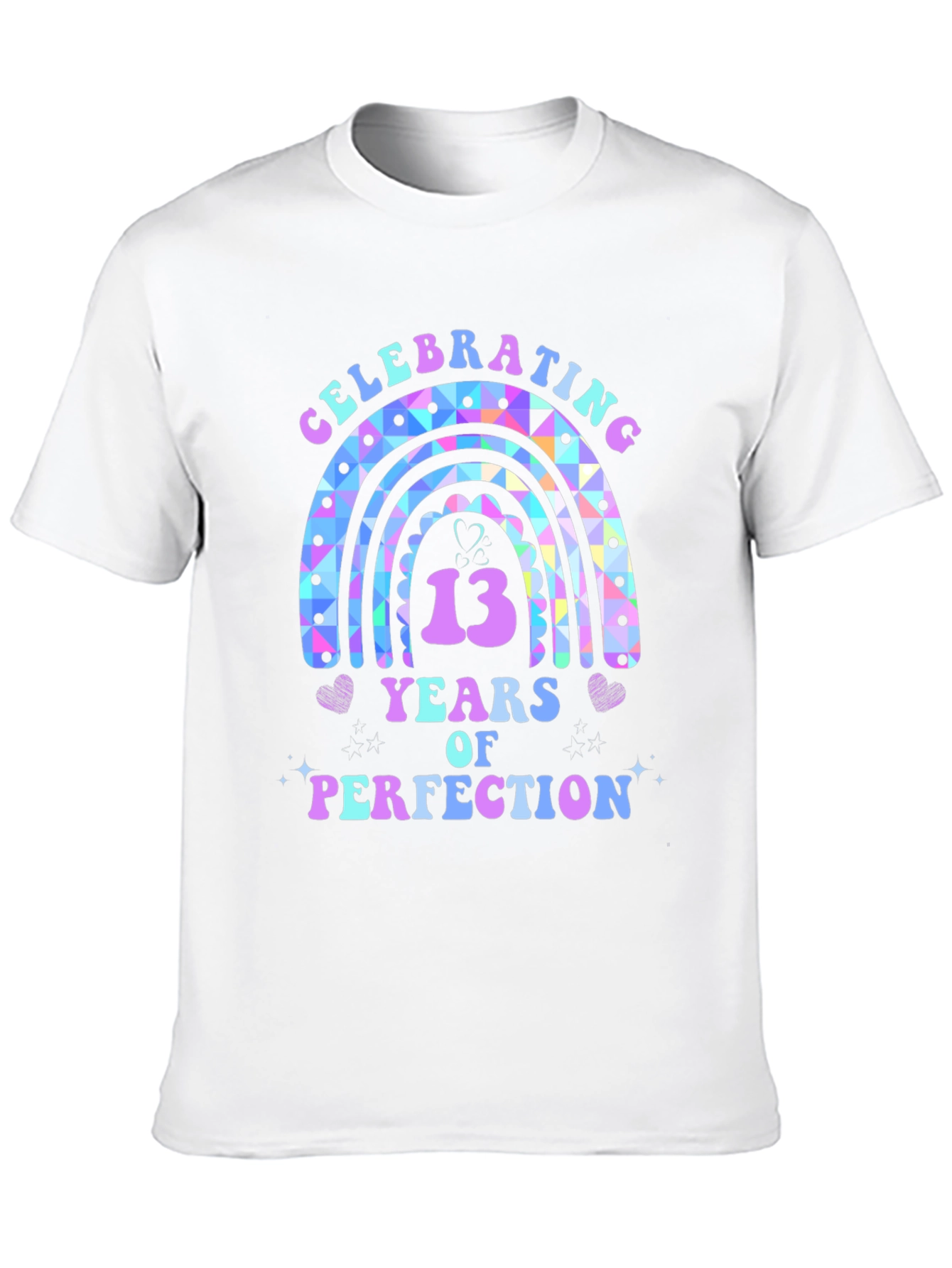 Celebrating 13 Years Rainbow Tee