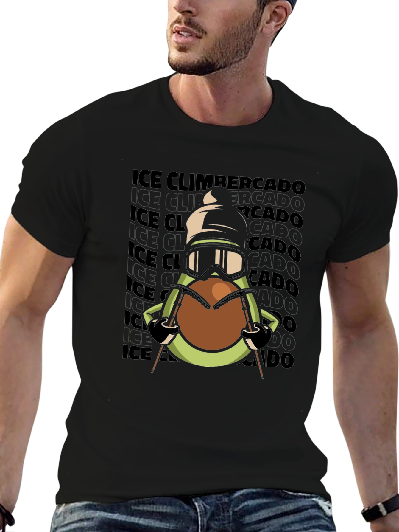 Ice Climbercado T-Shirt - Black