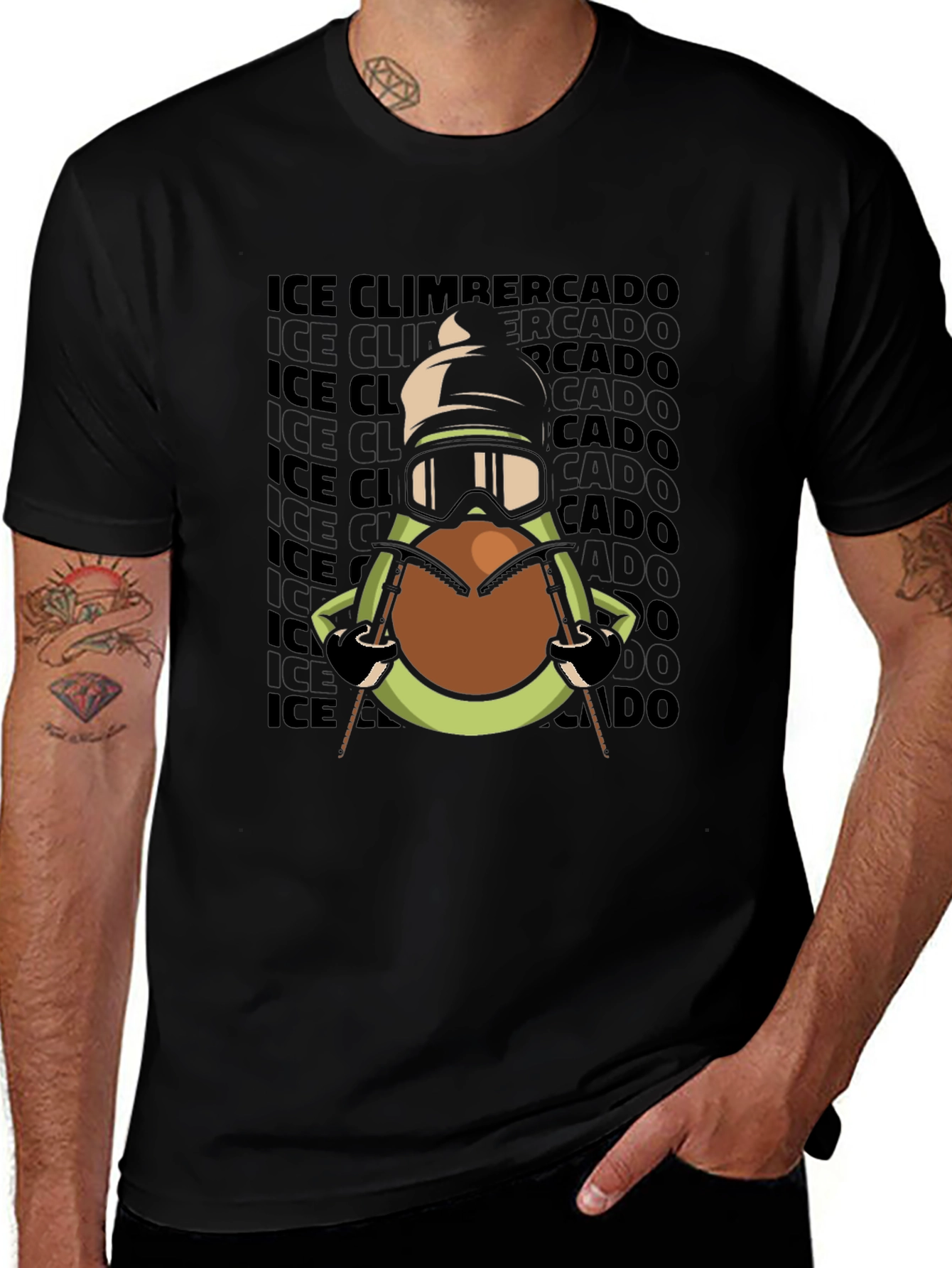 Ice Climbercado T-Shirt - Black