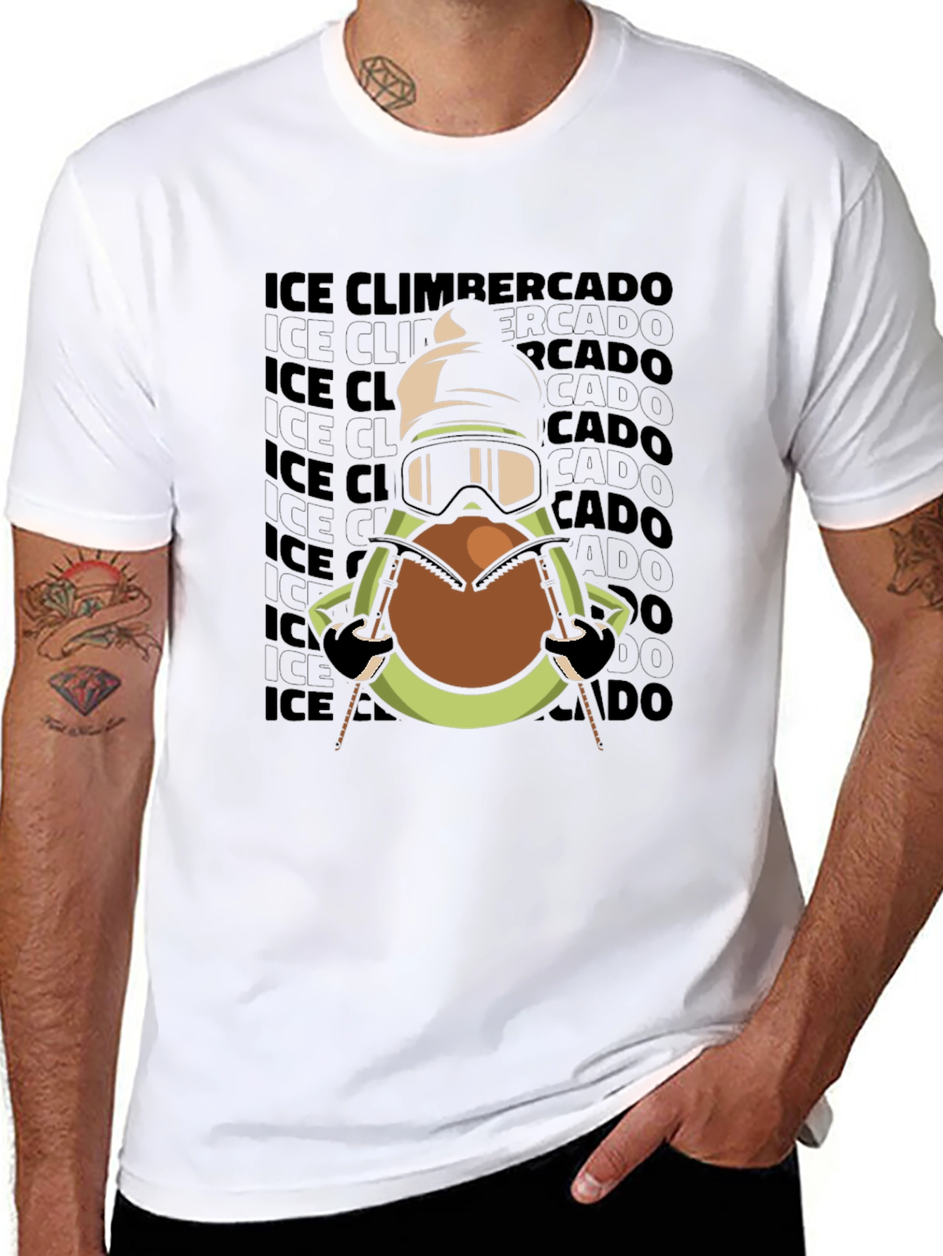 Ice Climbercado T-Shirt - Black