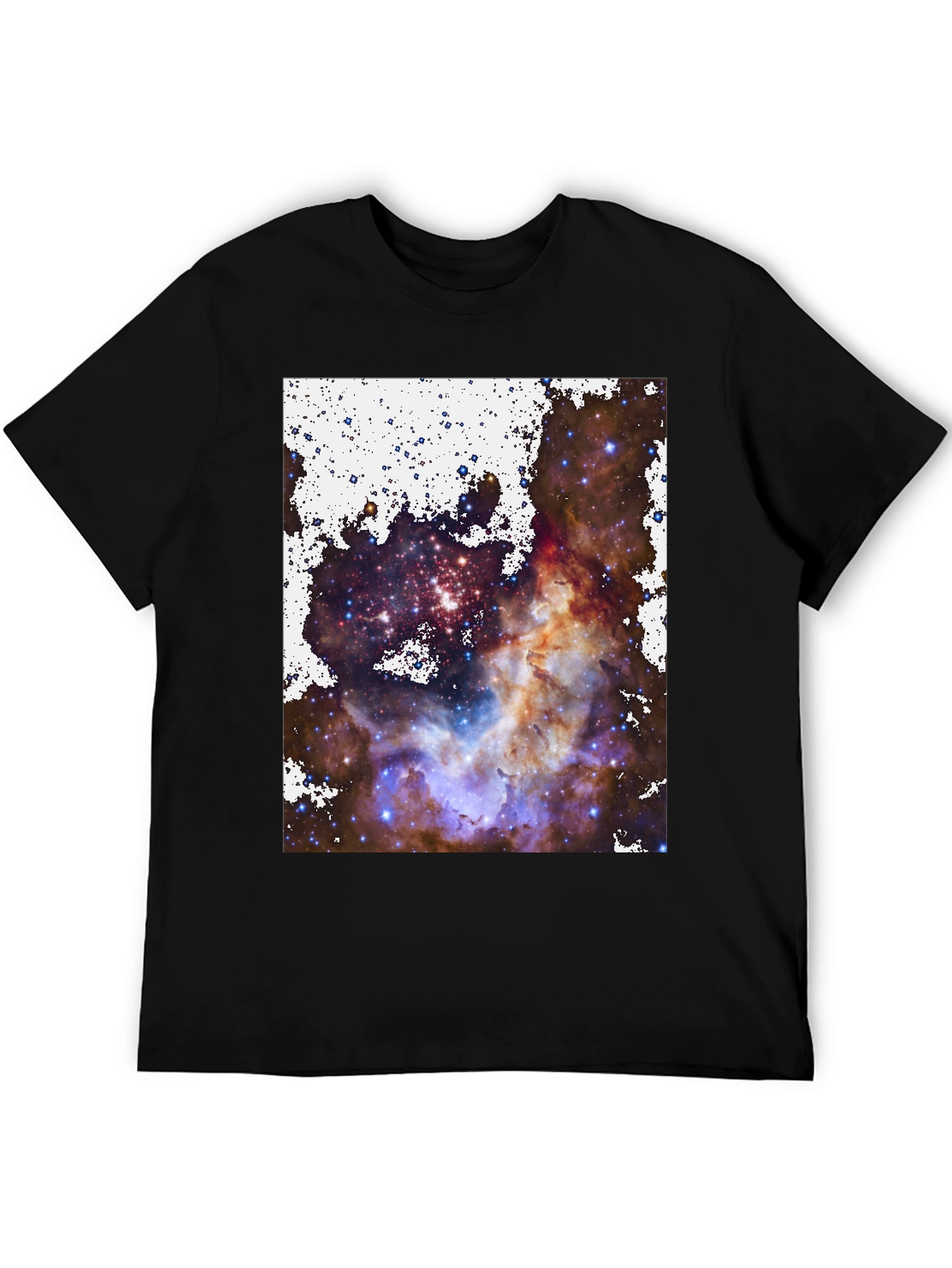 Nebula Print Tee - Cosmic Style