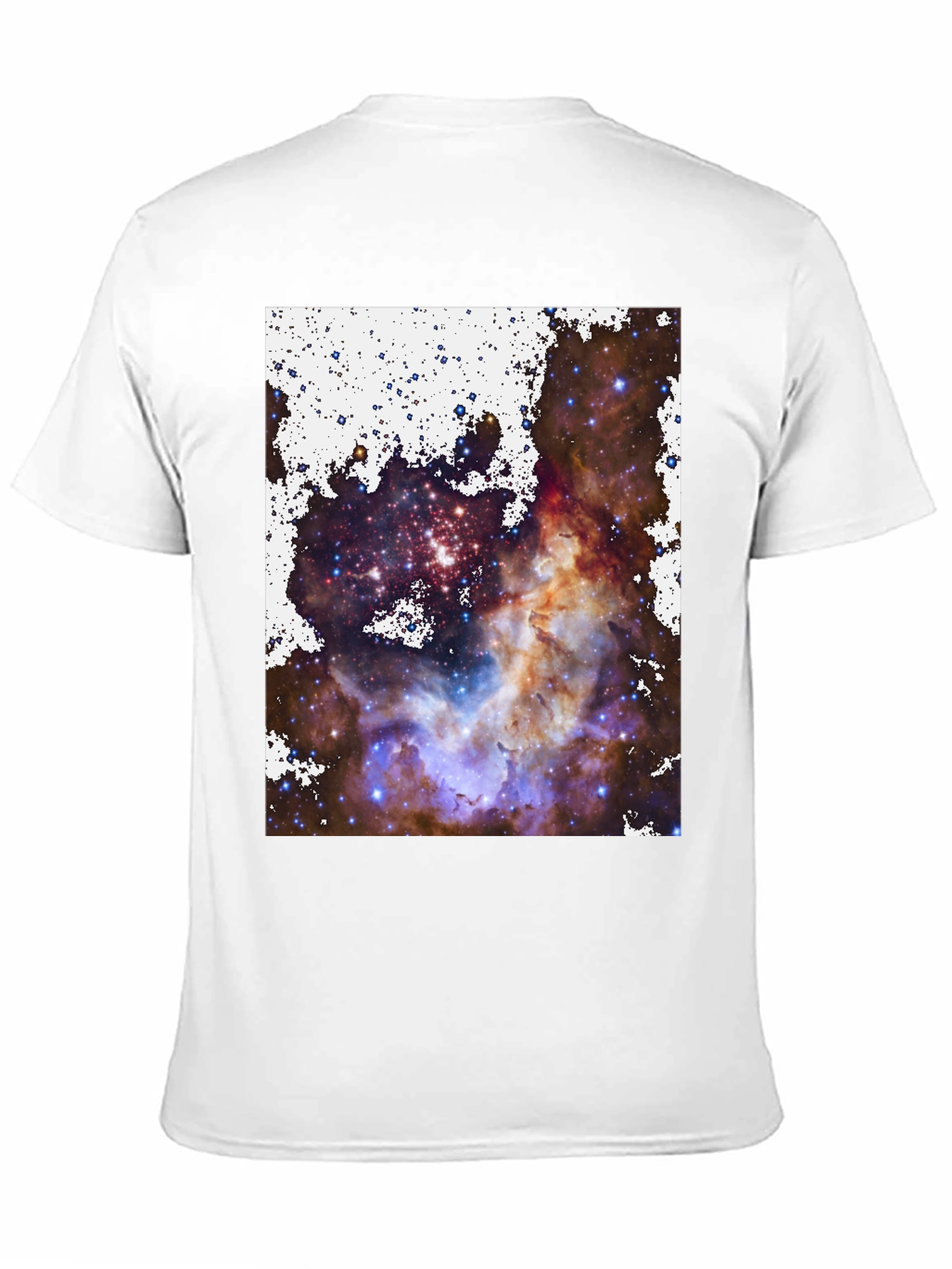 Nebula Print Tee - Cosmic Style