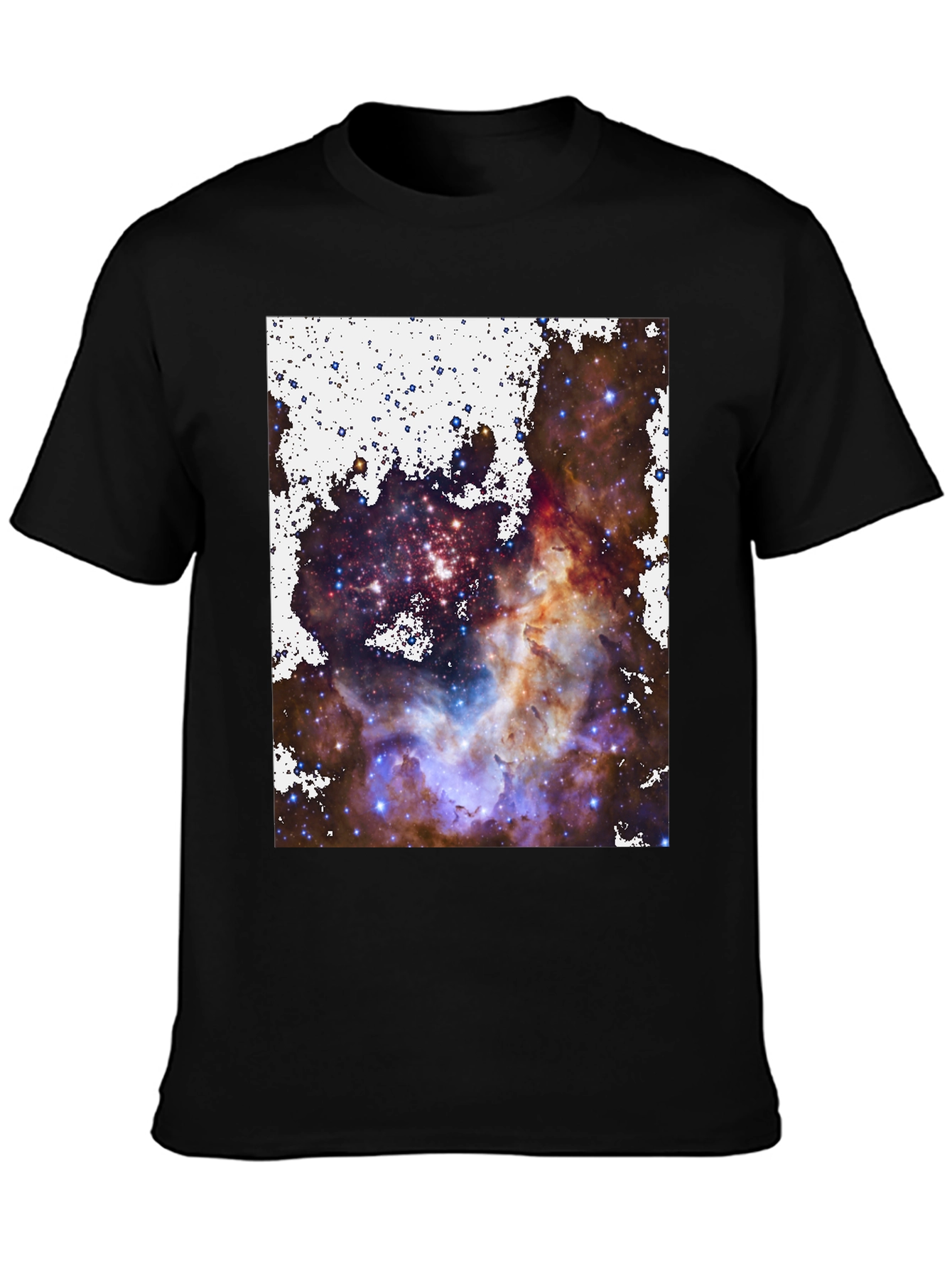 Nebula Print Tee - Cosmic Style