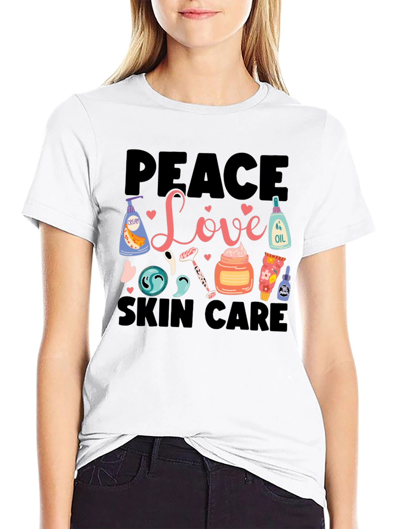 Peace Love Skin Care T-Shirt