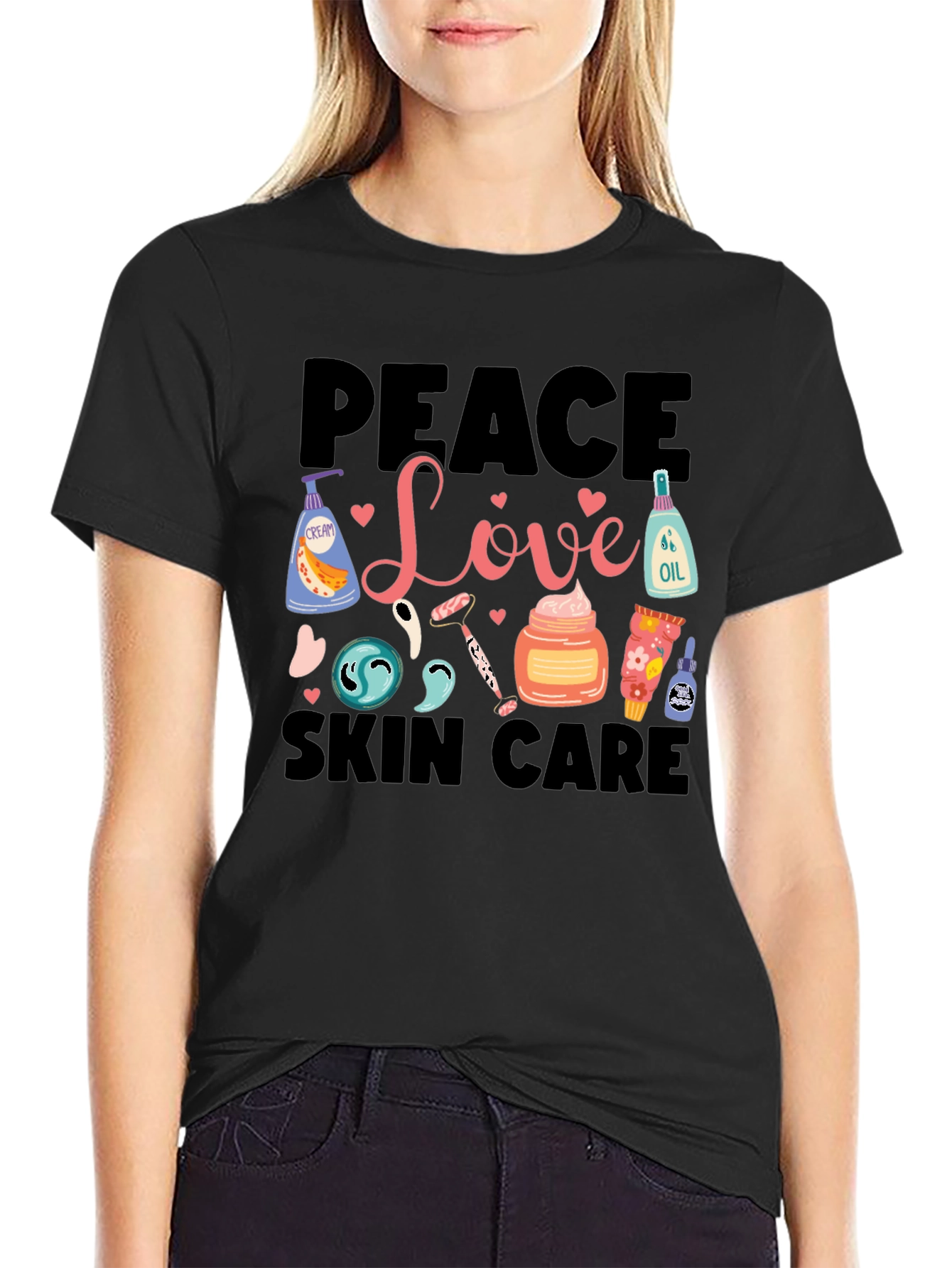 Peace Love Skin Care T-Shirt