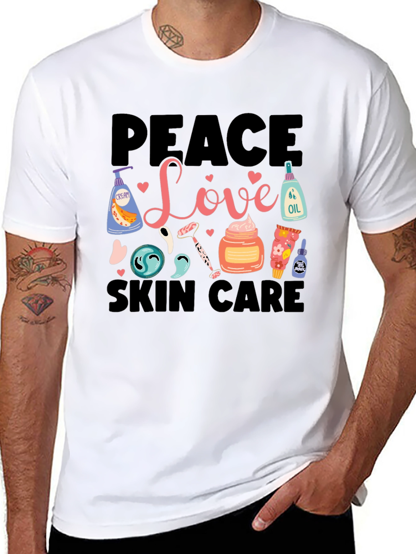 Peace Love Skin Care T-Shirt