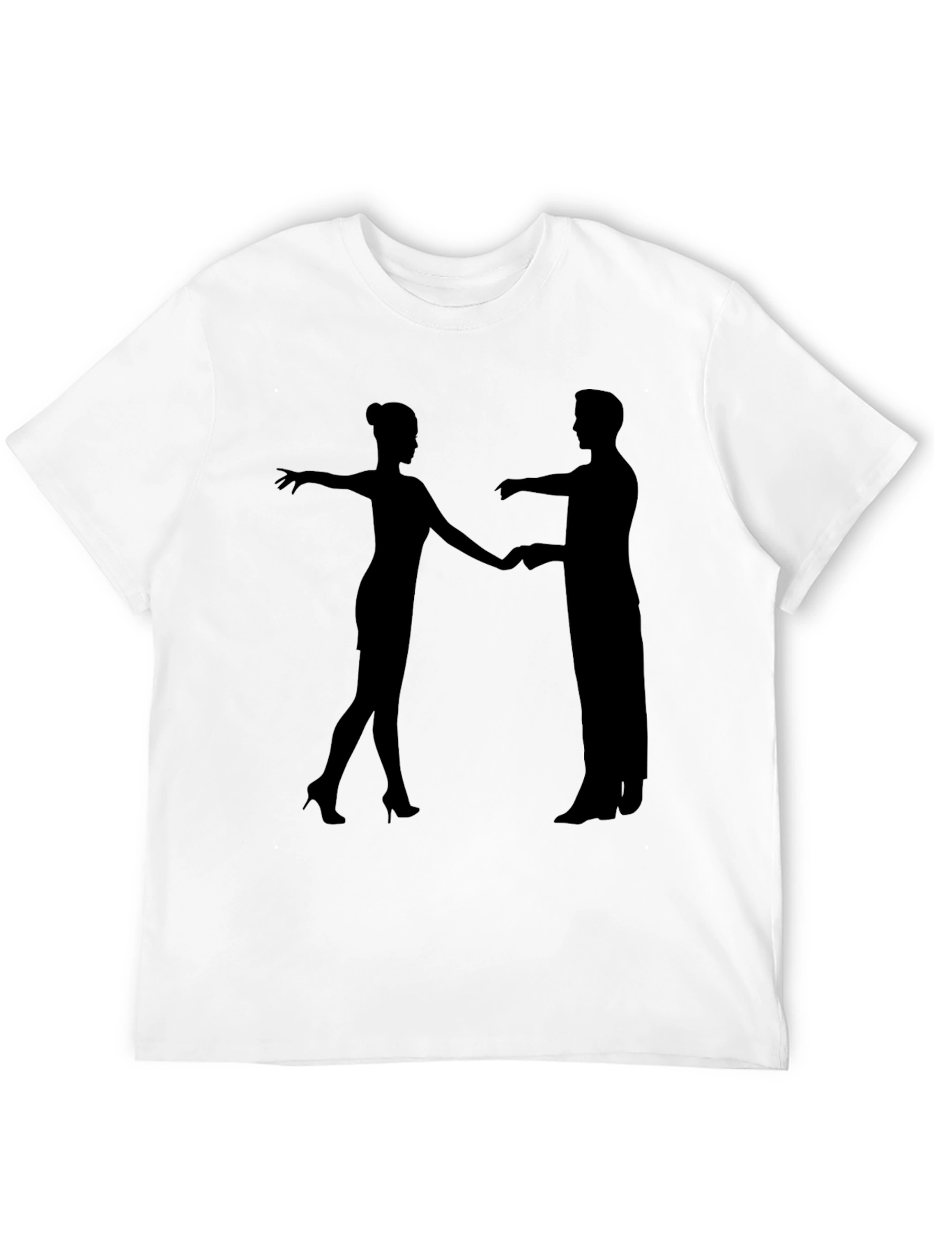 Dancing Duo Black T-Shirt