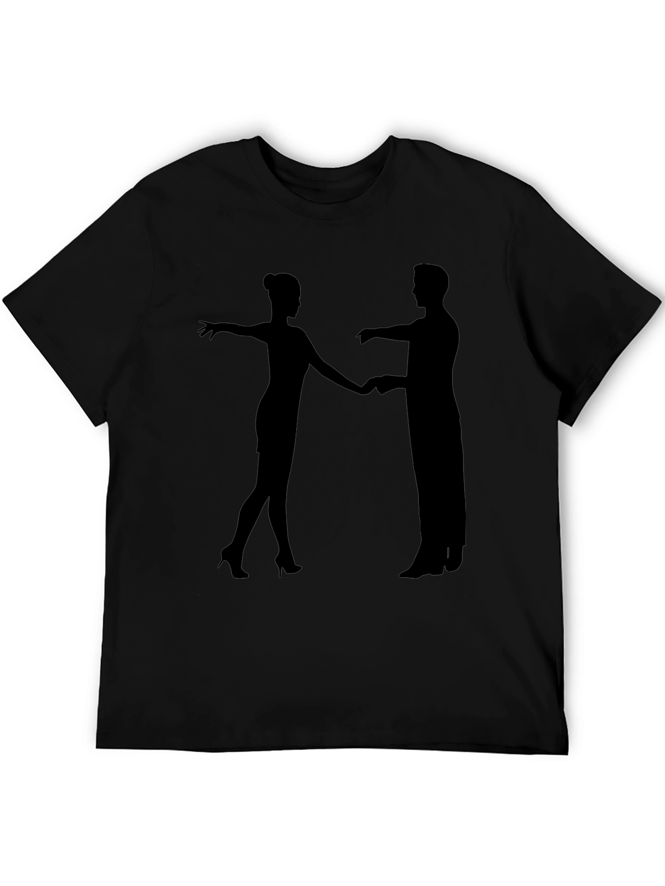 Dancing Duo Black T-Shirt