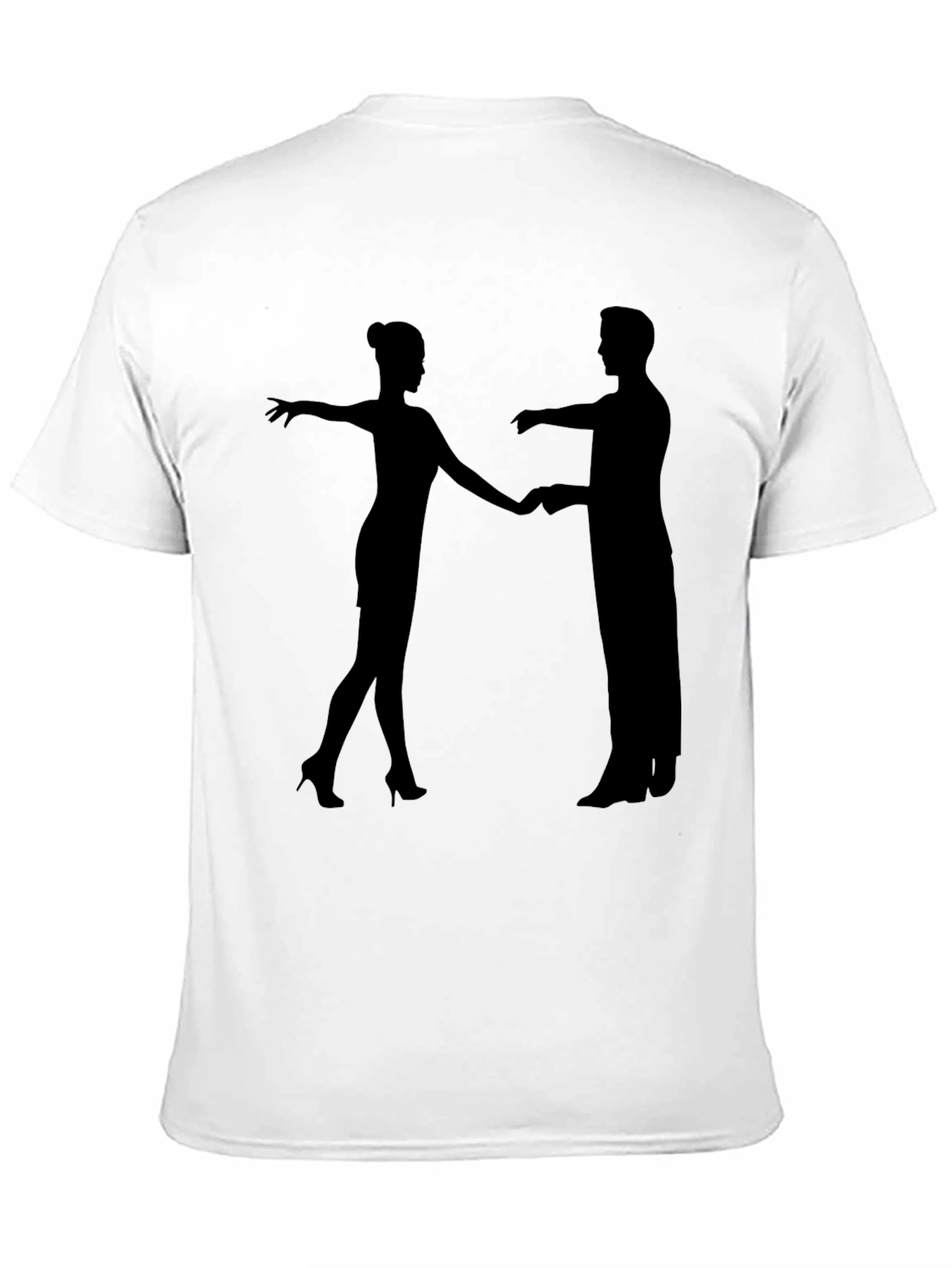 Dancing Duo Black T-Shirt