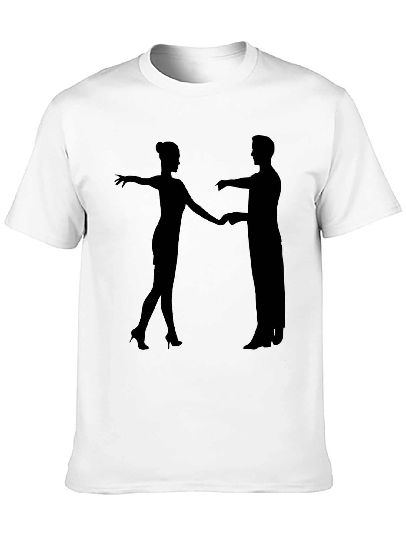Dancing Duo Black T-Shirt