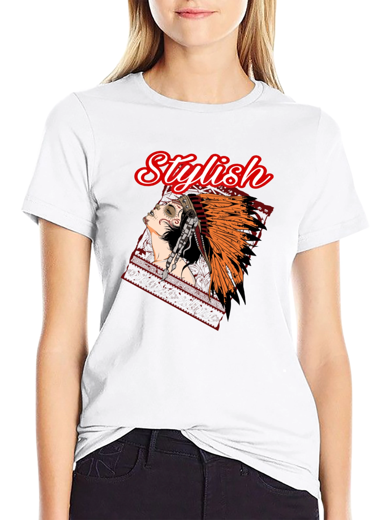 Stylish Modern Culture Graphic Tee