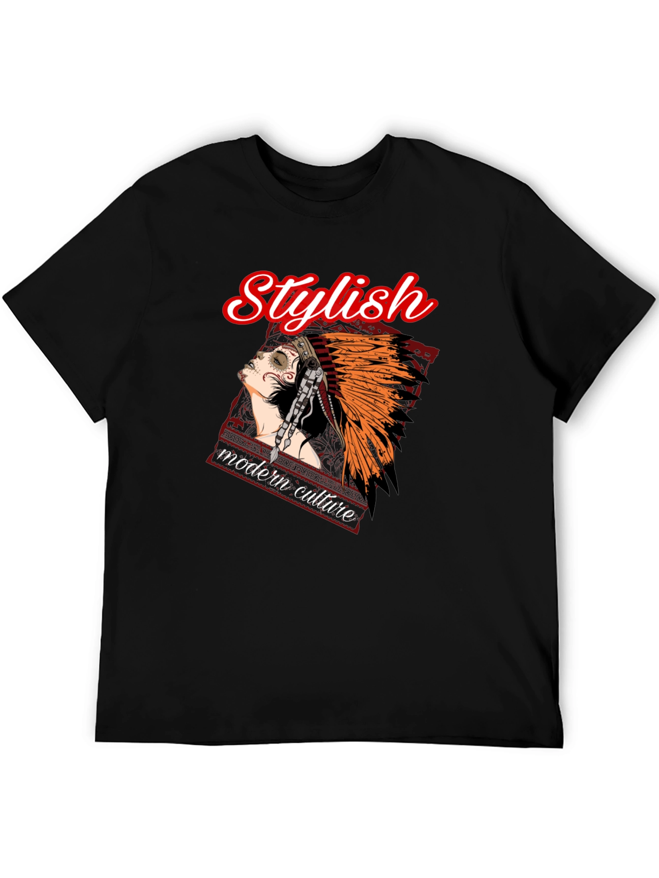 Stylish Modern Culture Graphic Tee
