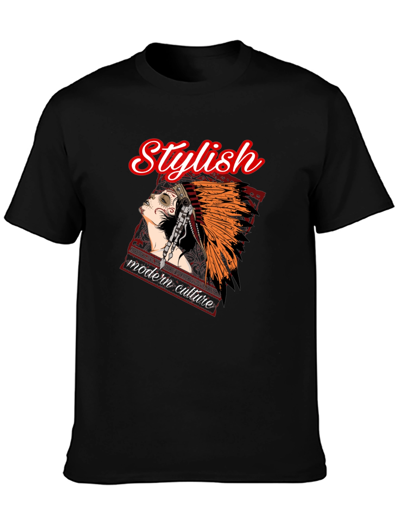 Stylish Modern Culture Graphic Tee