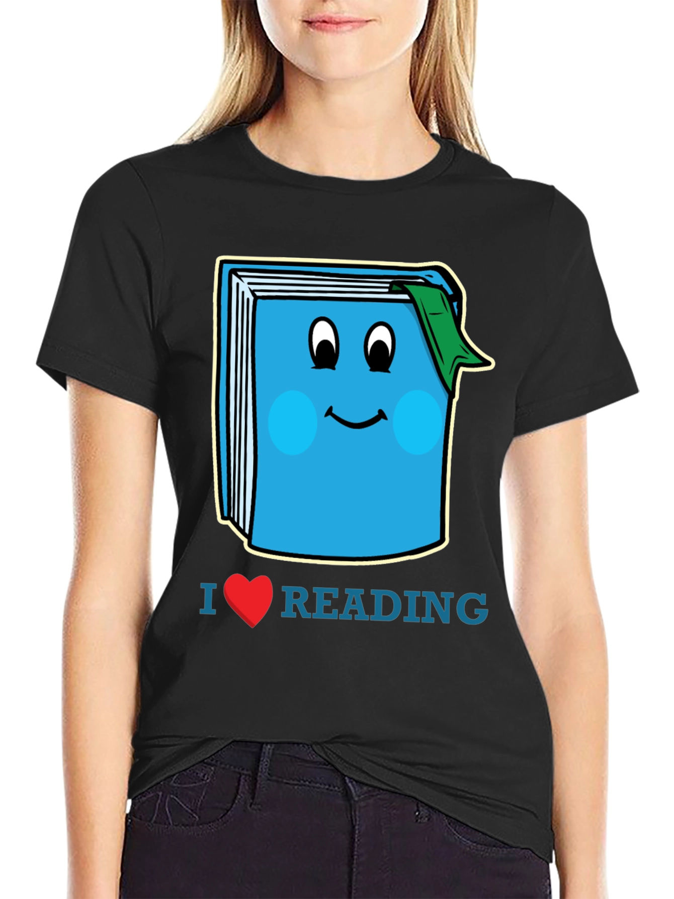 I Heart Reading Book T-Shirt