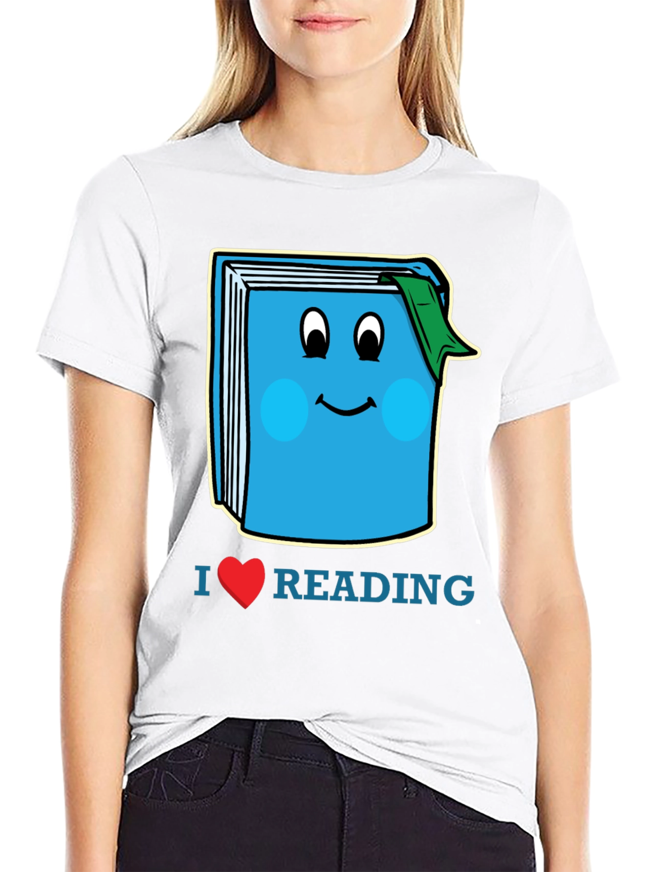 I Heart Reading Book T-Shirt