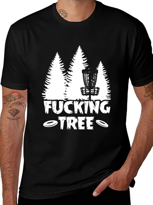 Funny Disc Golf Tree T-Shirt