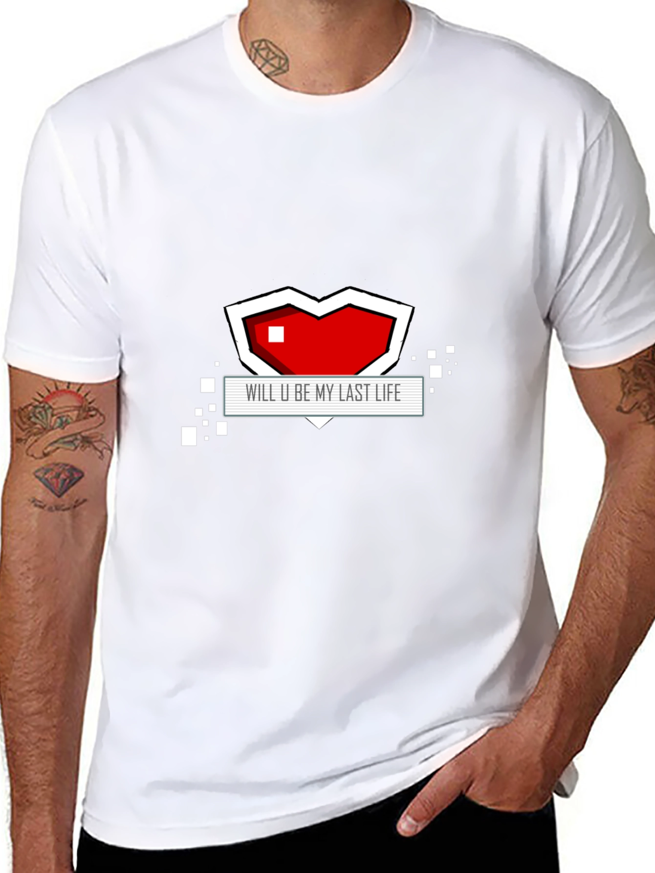 Last Life Black Tee