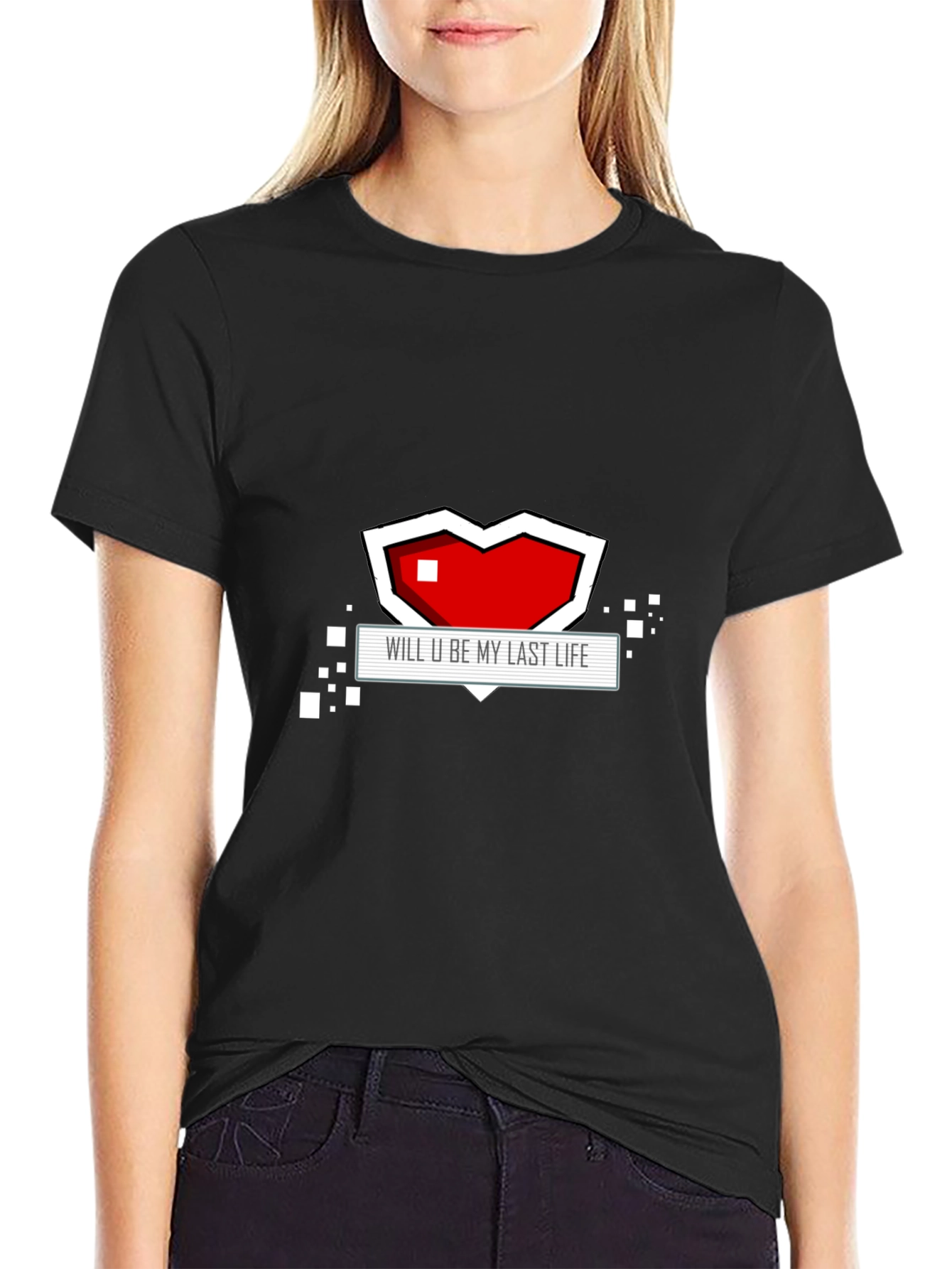 Last Life Black Tee