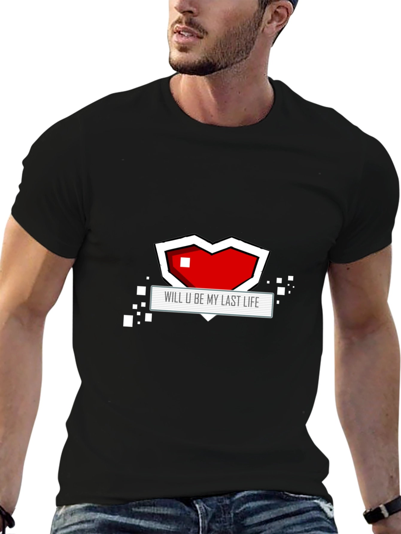 Last Life Black Tee