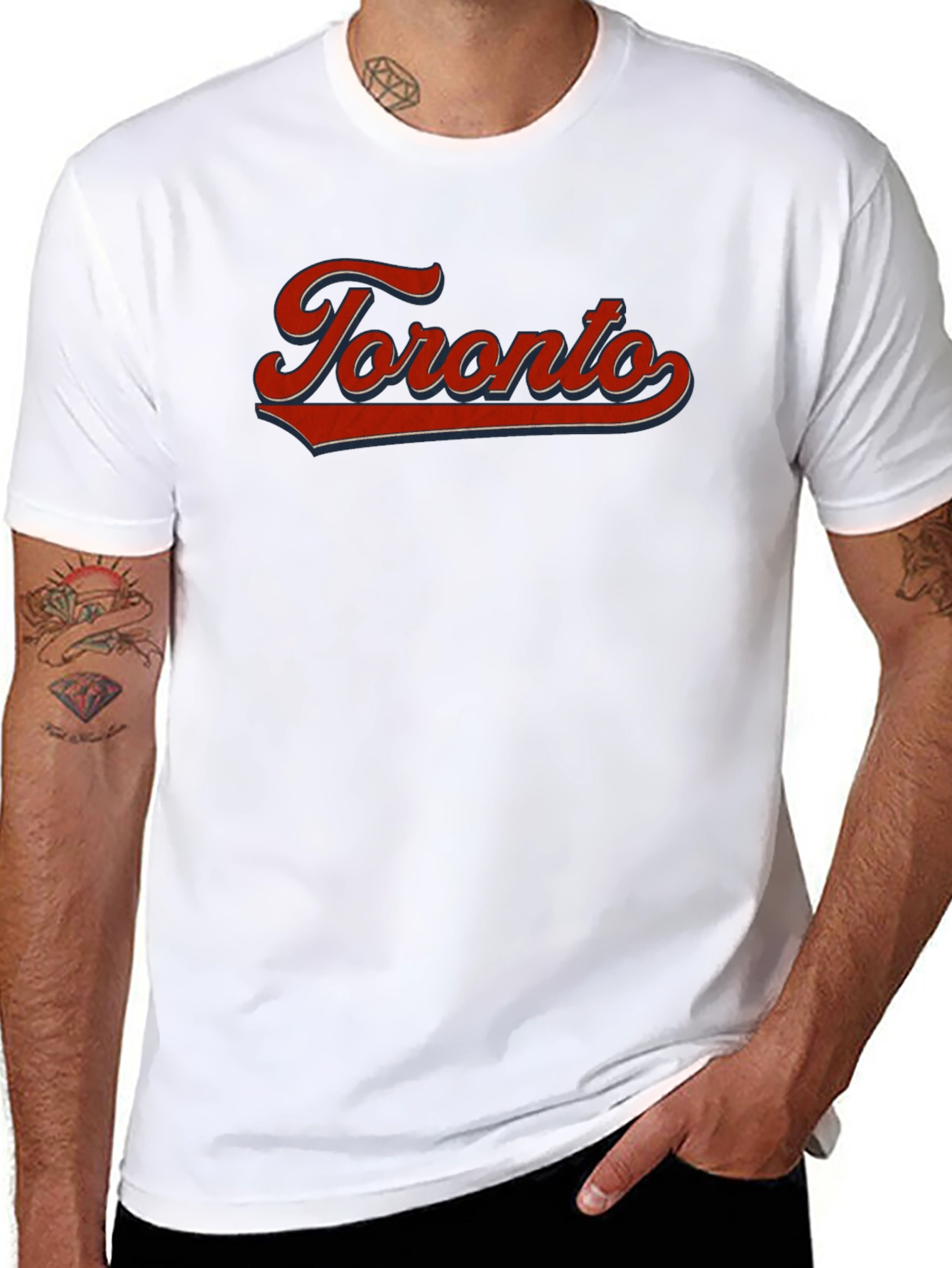Toronto T-Shirt - Retro Script Design