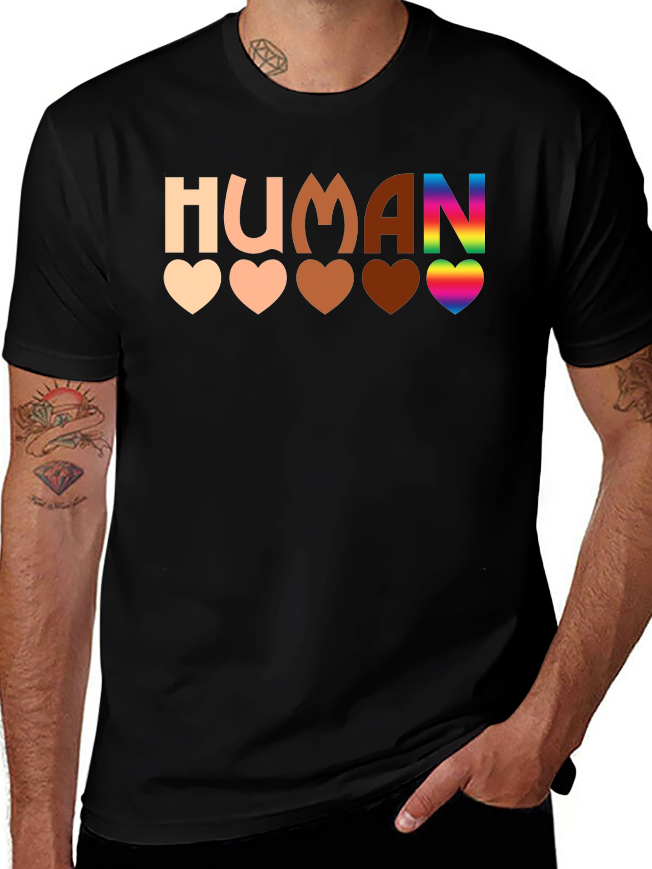 Human Love T-Shirt - Equality & Diversity