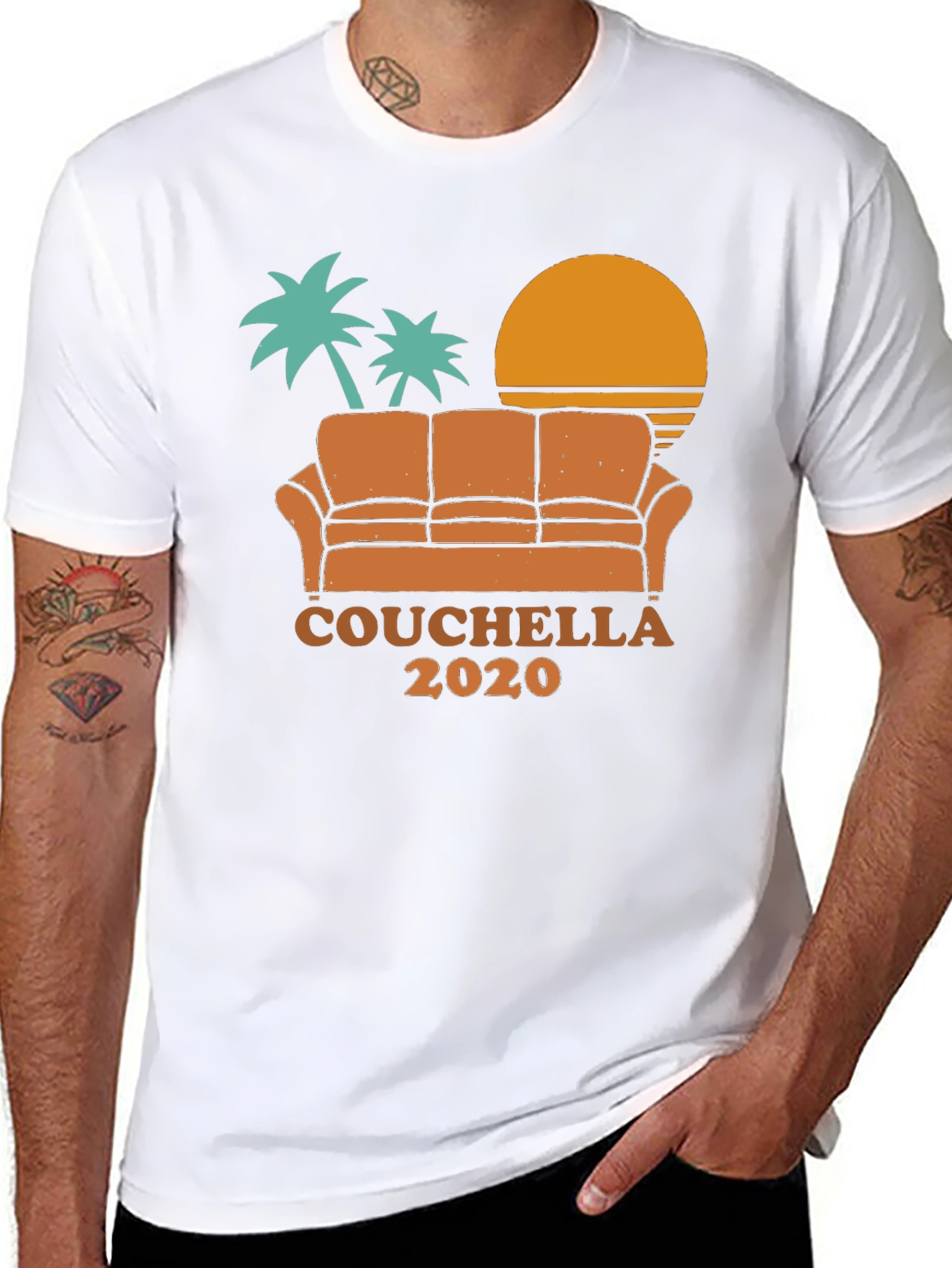 Couch-ella 2020 Mens Graphic Tee