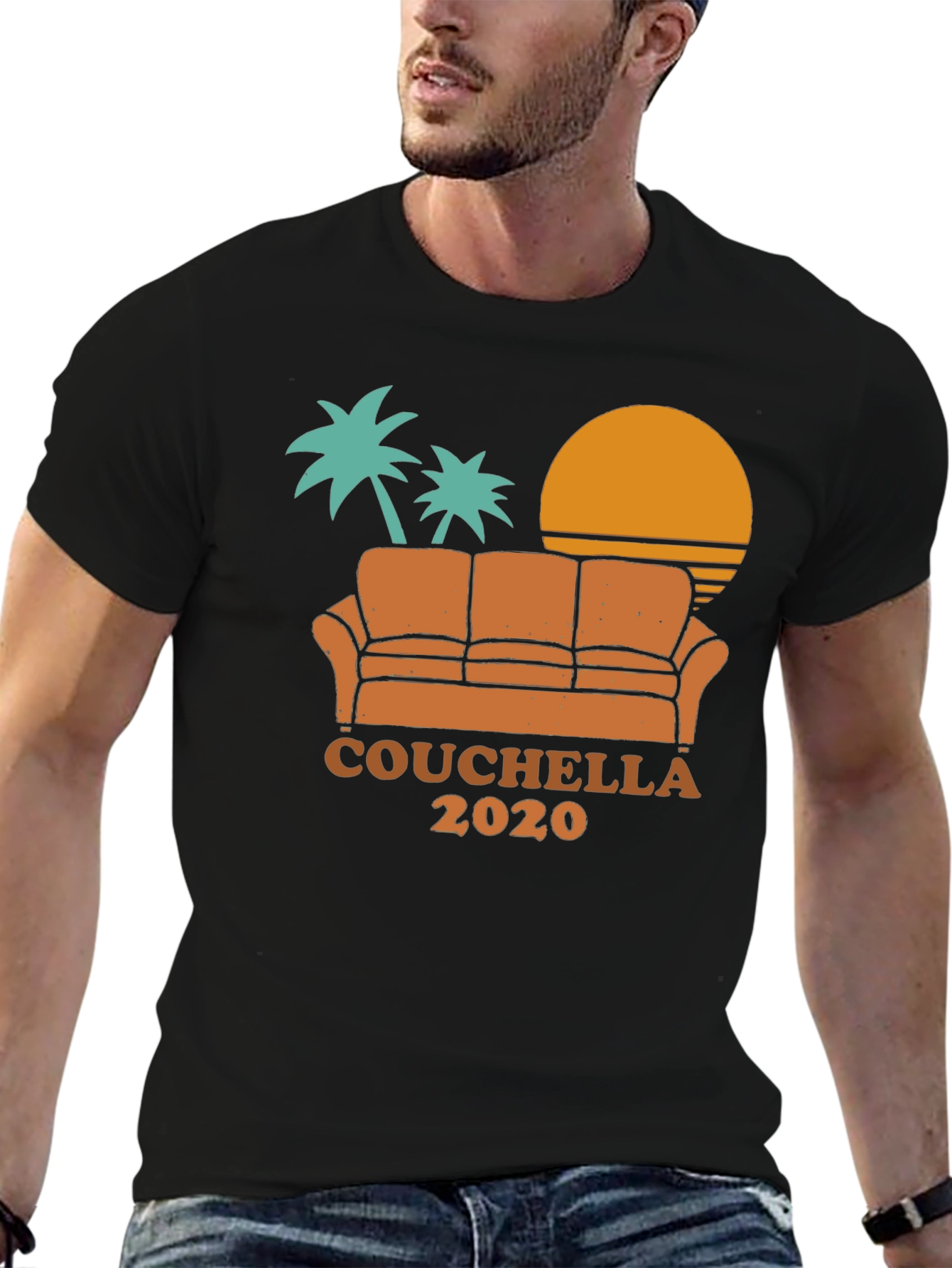 Couch-ella 2020 Mens Graphic Tee