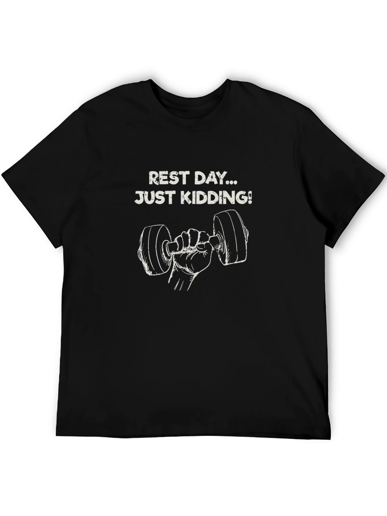 Rest Day Just Kidding Graphic T-Shirt