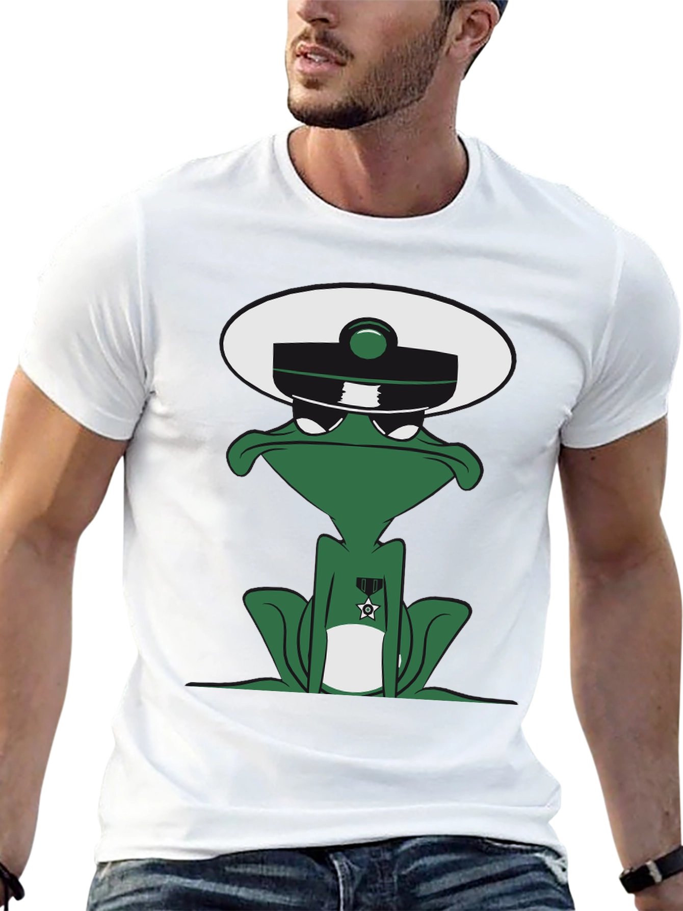 Frog Captain Graphic T-Shirt