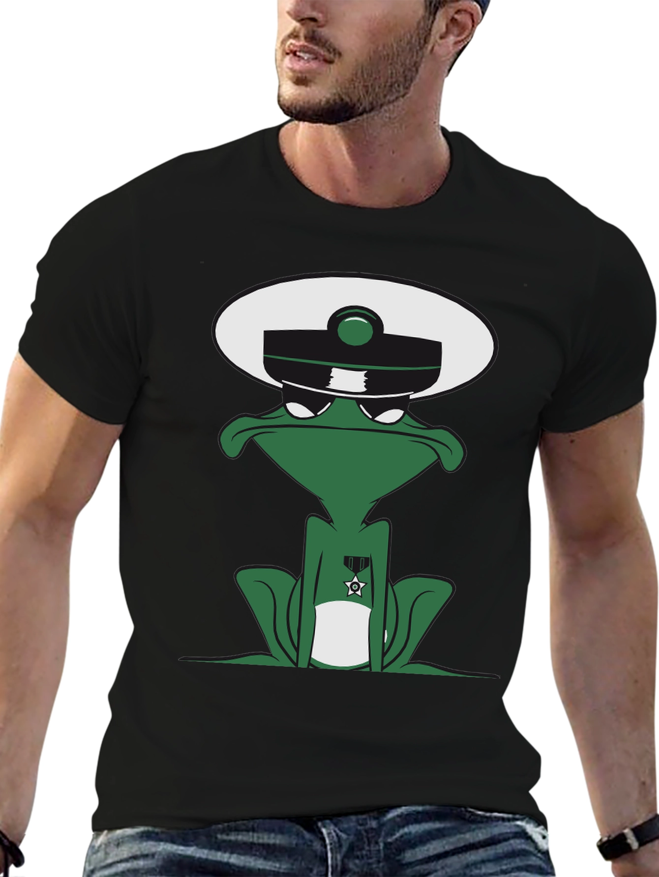 Frog Captain Graphic T-Shirt