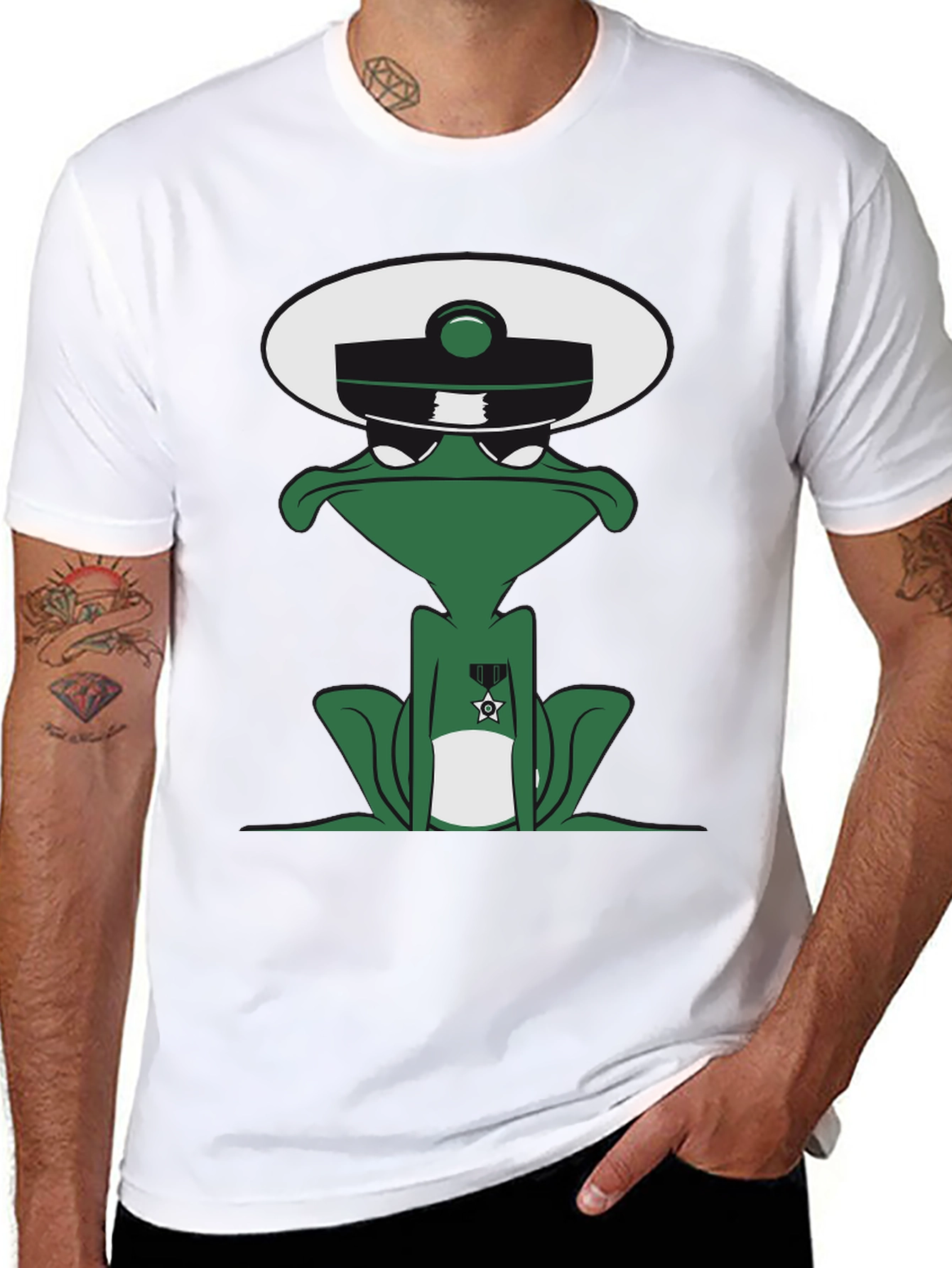 Frog Captain Graphic T-Shirt