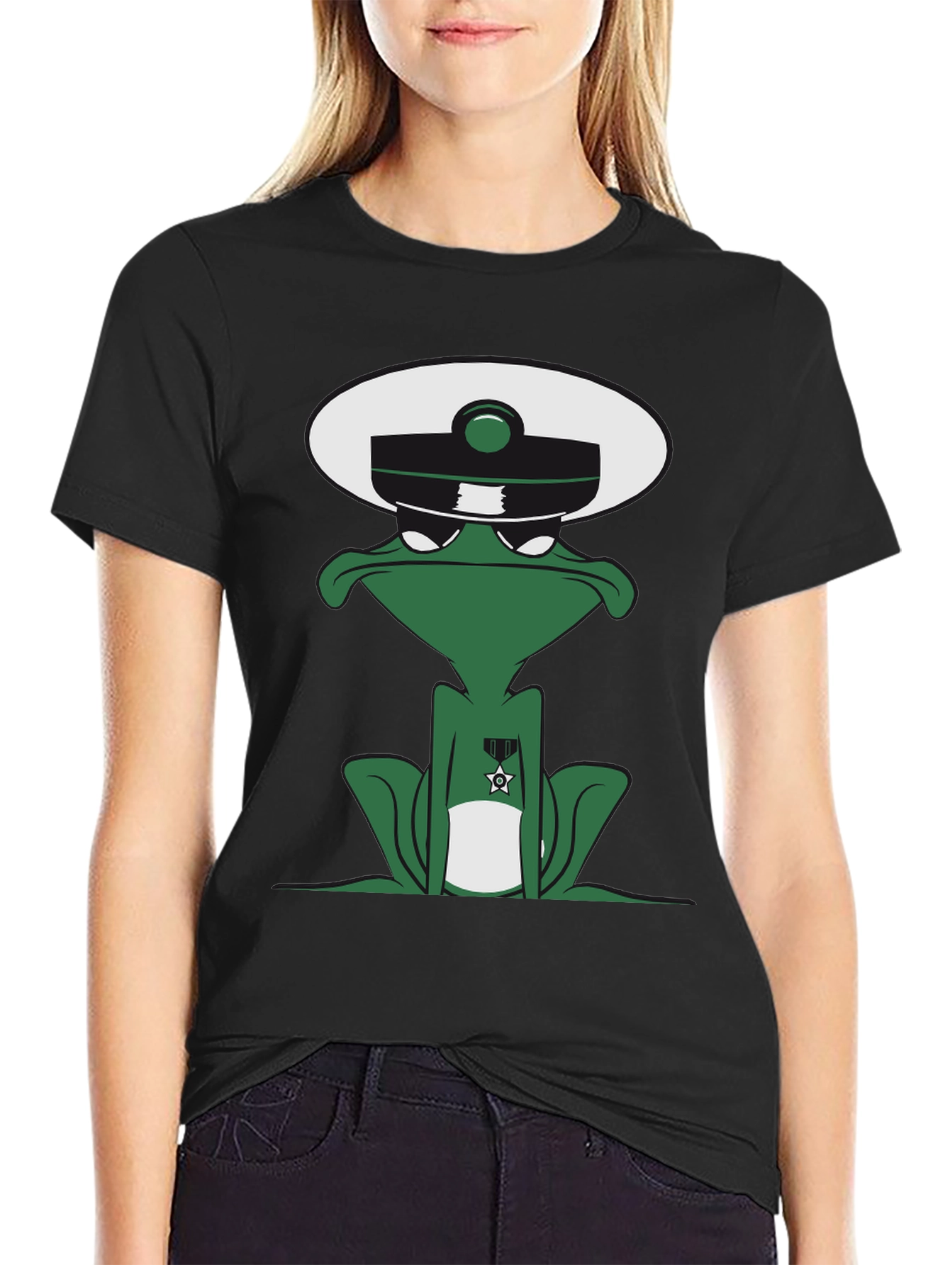 Frog Captain Graphic T-Shirt
