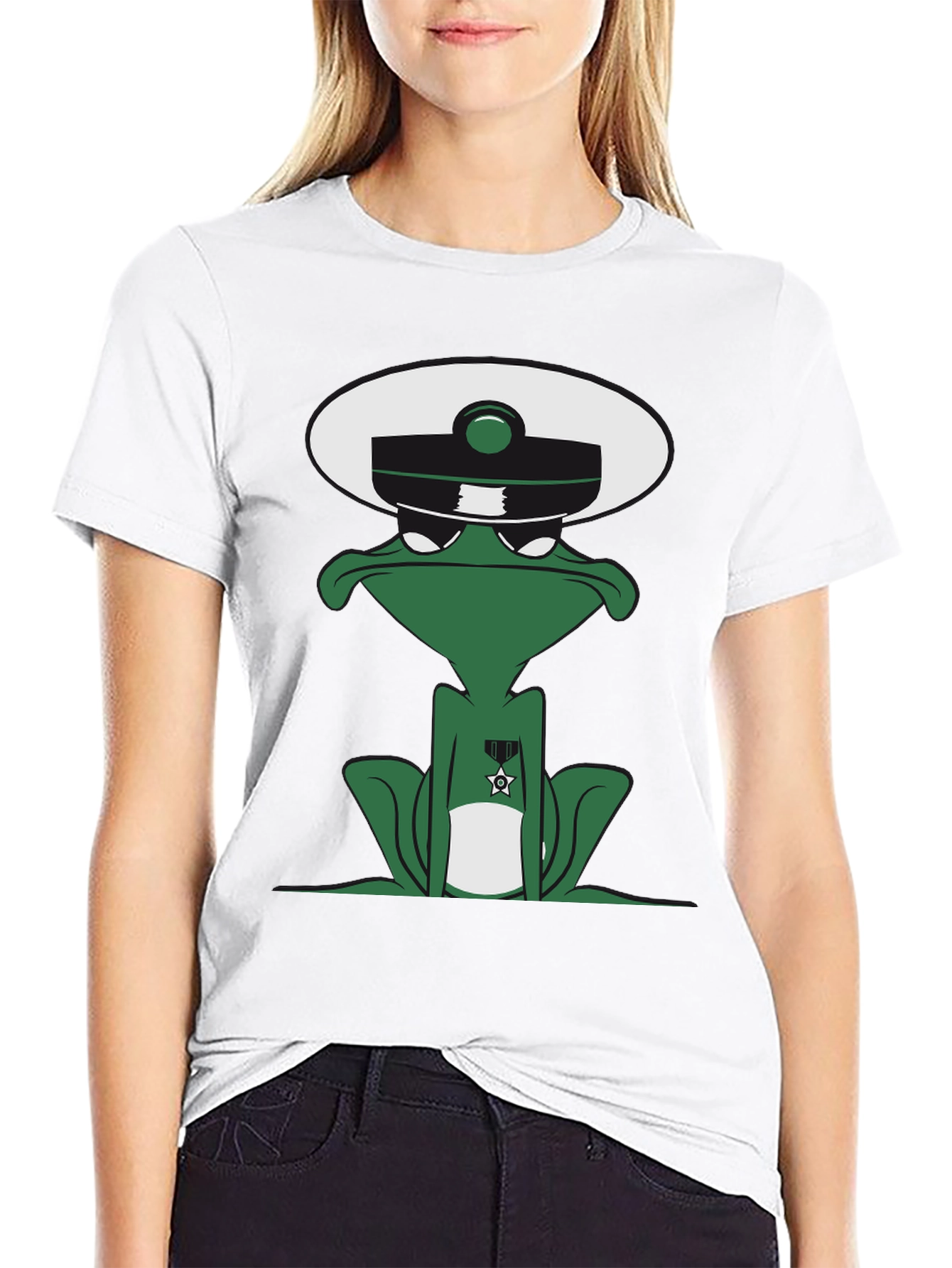 Frog Captain Graphic T-Shirt