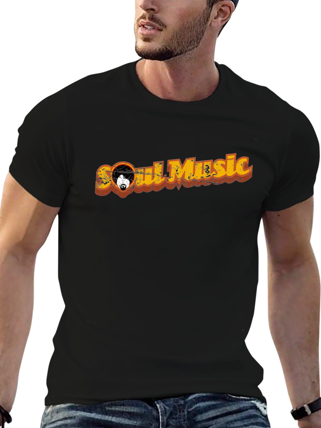 Soul Music Retro Graphic T-Shirt