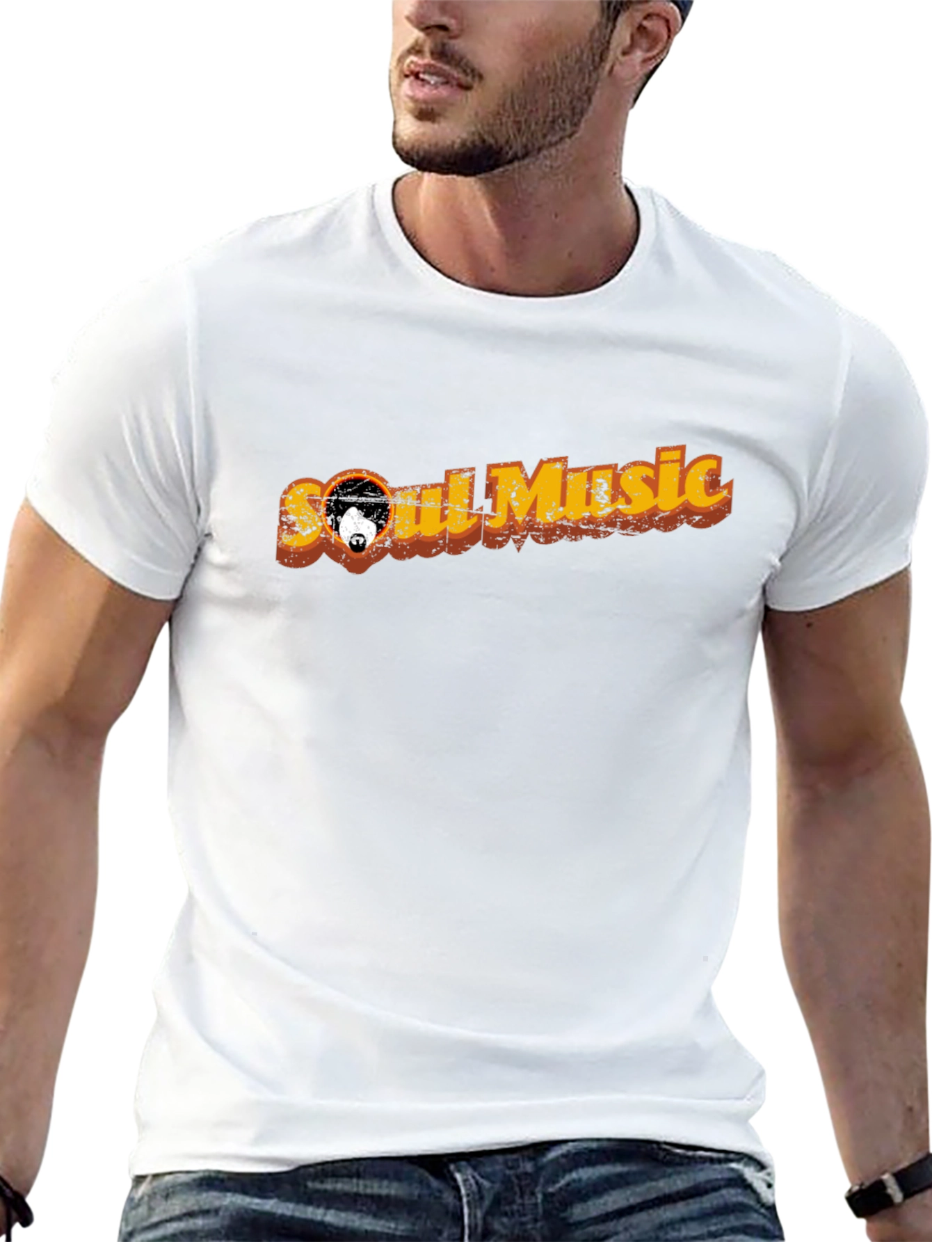 Soul Music Retro Graphic T-Shirt