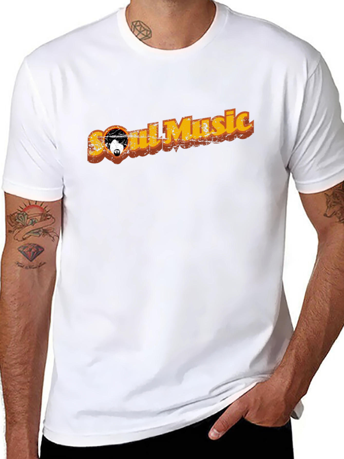 Soul Music Retro Graphic T-Shirt