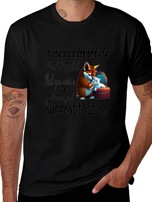 Dog Owner Funny Graphic Tee